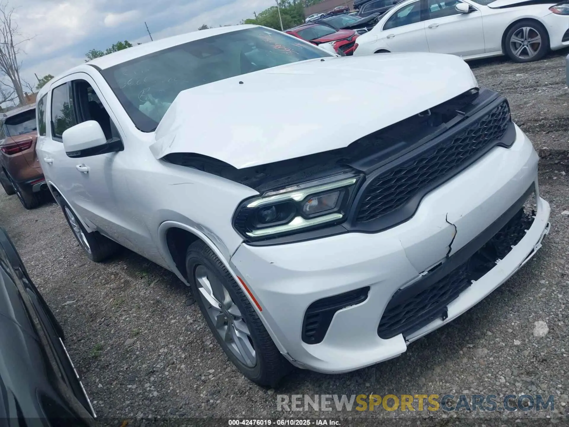 1 Photograph of a damaged car 1C4RDJDG6NC134963 DODGE DURANGO 2022