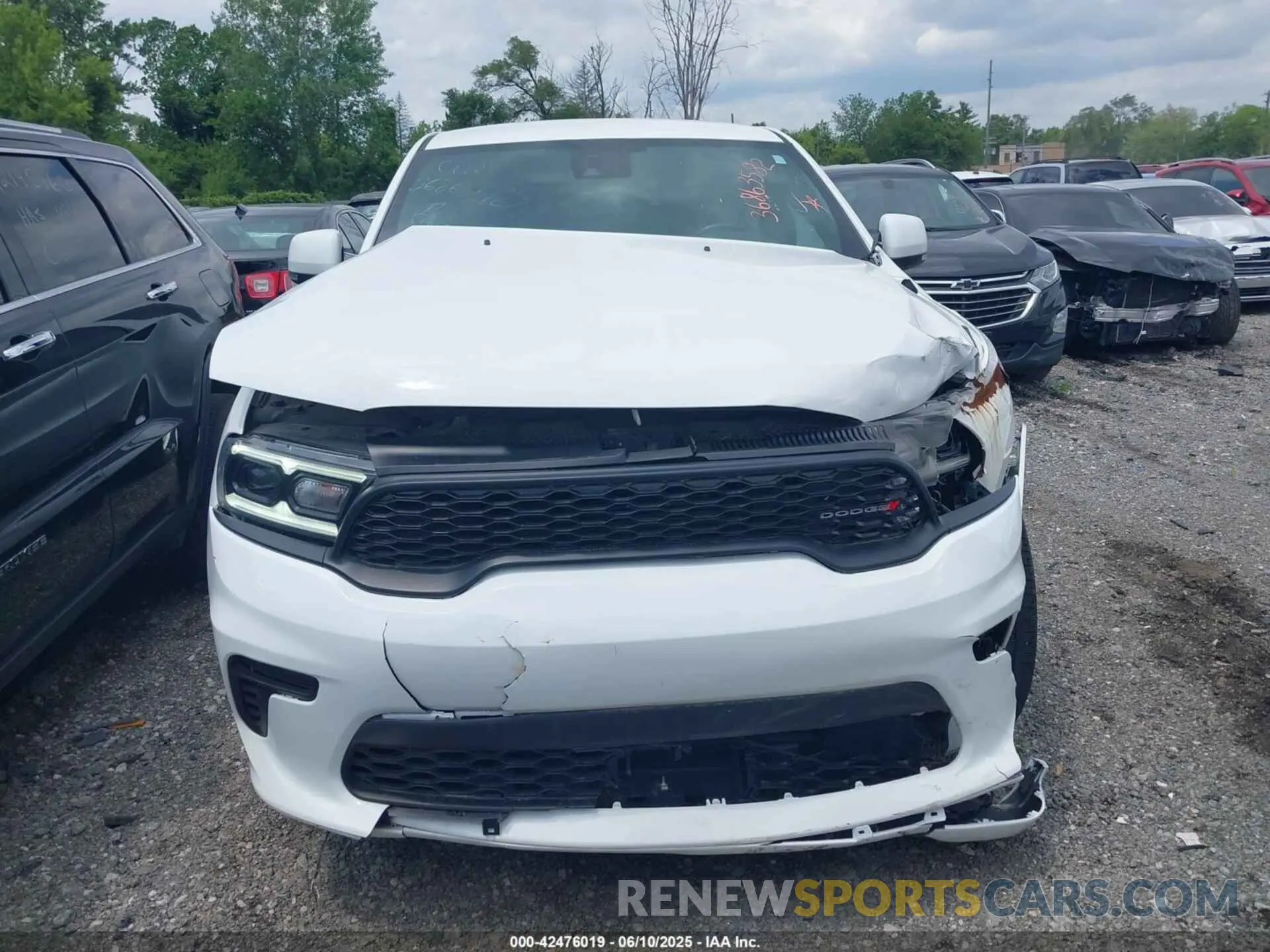 12 Photograph of a damaged car 1C4RDJDG6NC134963 DODGE DURANGO 2022