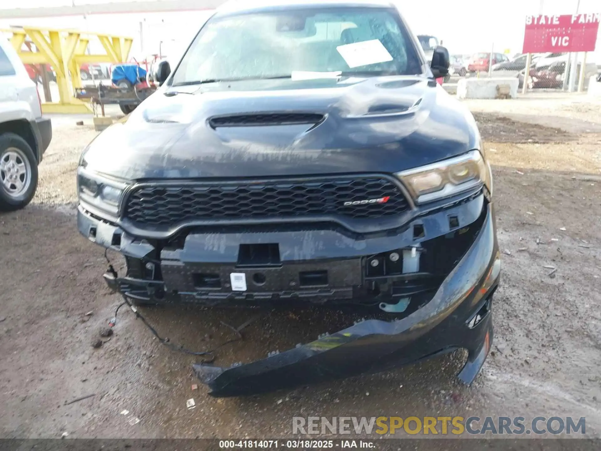 12 Photograph of a damaged car 1C4RDJDG6NC161421 DODGE DURANGO 2022