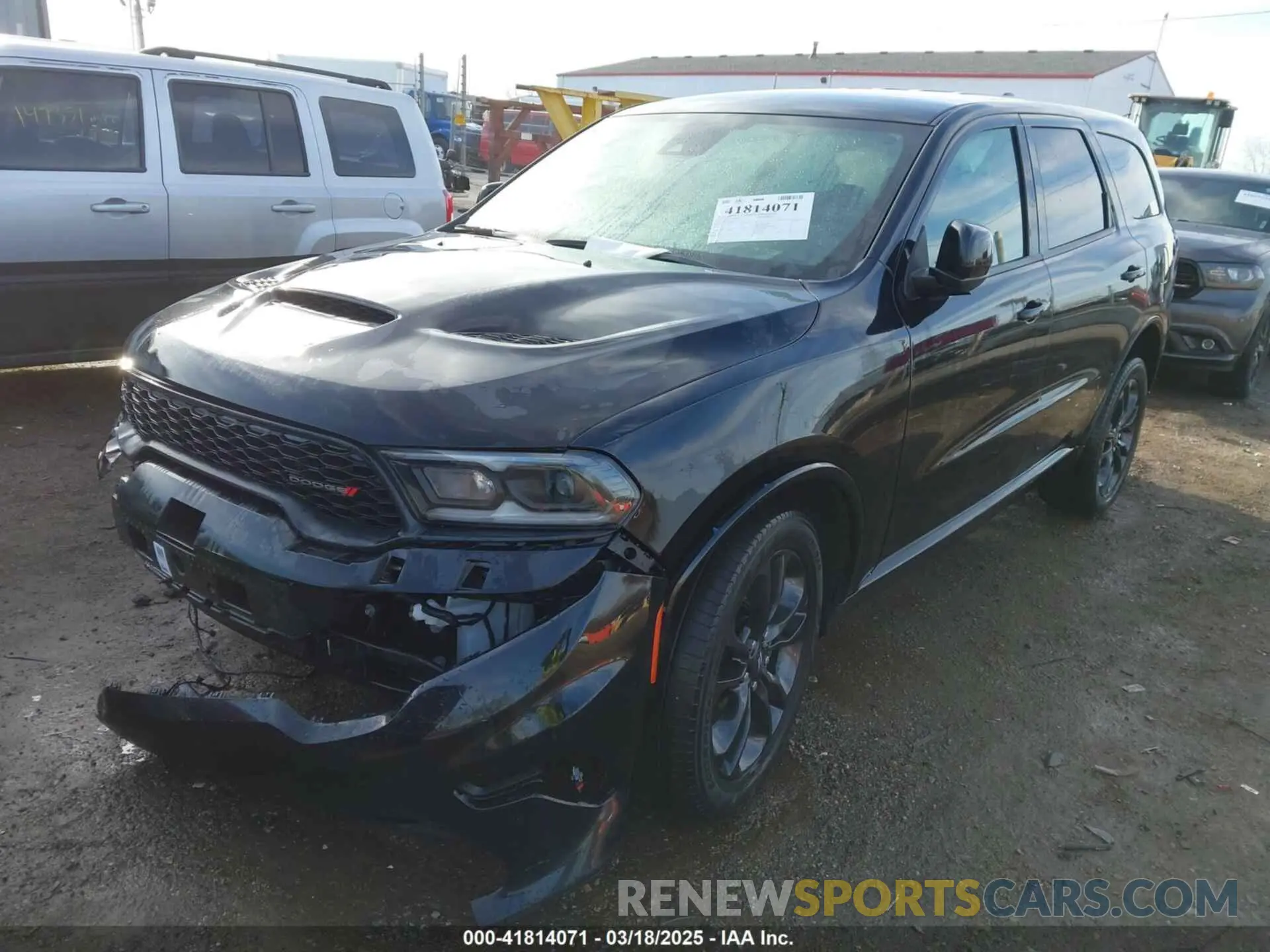 2 Photograph of a damaged car 1C4RDJDG6NC161421 DODGE DURANGO 2022