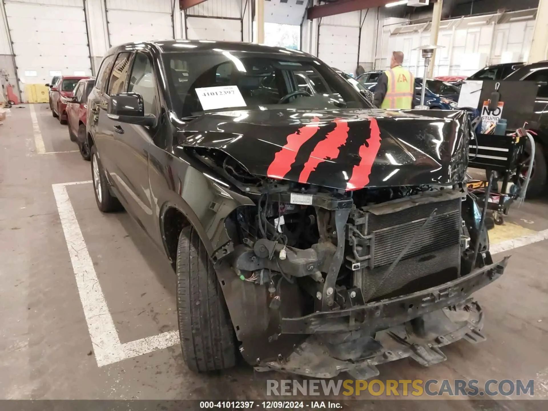 22 Photograph of a damaged car 1C4RDJDG8NC202356 DODGE DURANGO 2022