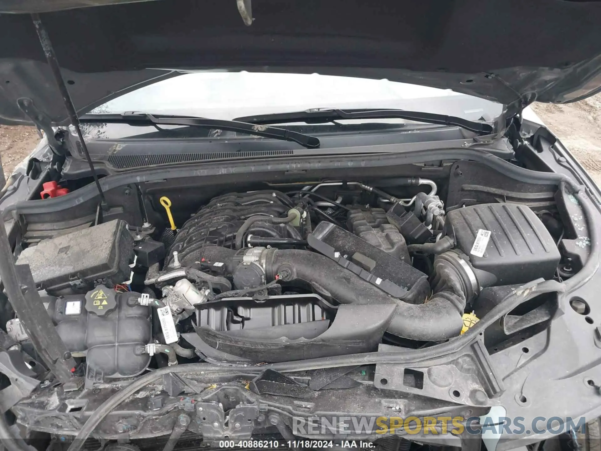 10 Photograph of a damaged car 1C4RDJDG9NC187642 DODGE DURANGO 2022