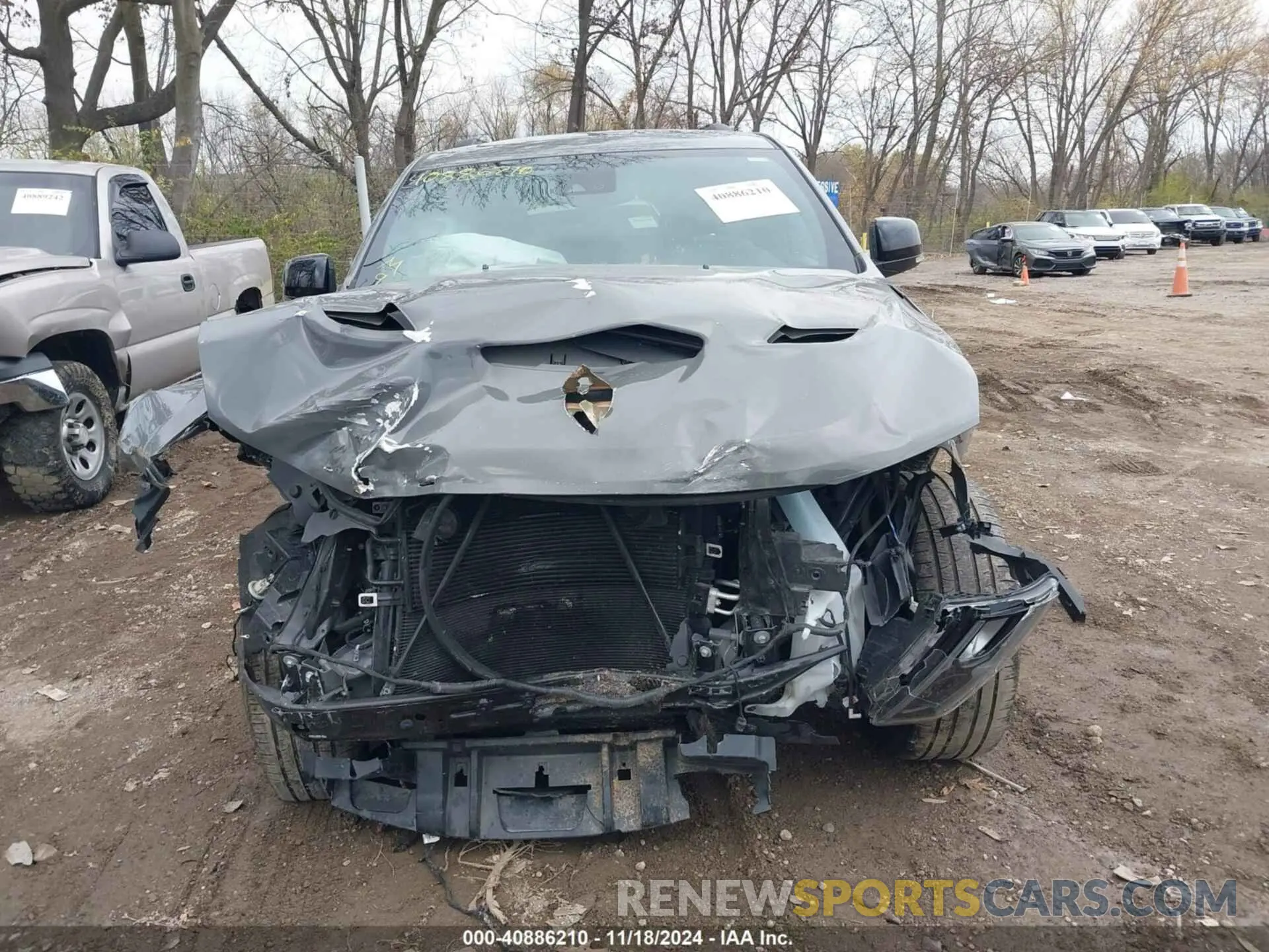 11 Photograph of a damaged car 1C4RDJDG9NC187642 DODGE DURANGO 2022