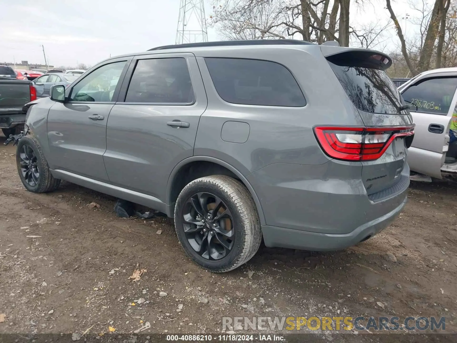 3 Photograph of a damaged car 1C4RDJDG9NC187642 DODGE DURANGO 2022