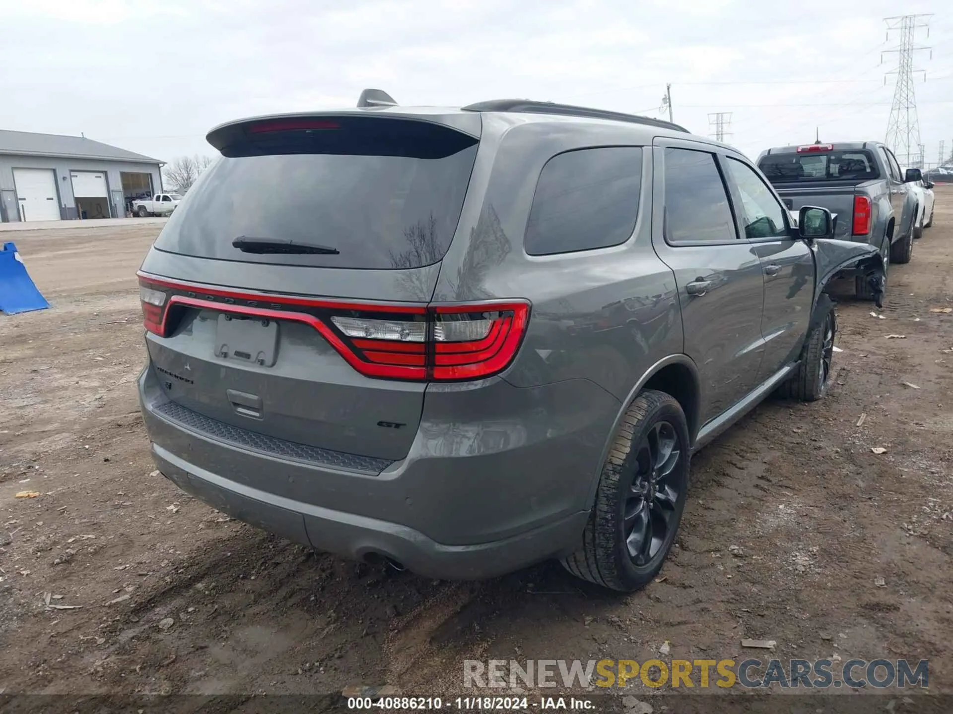 4 Photograph of a damaged car 1C4RDJDG9NC187642 DODGE DURANGO 2022