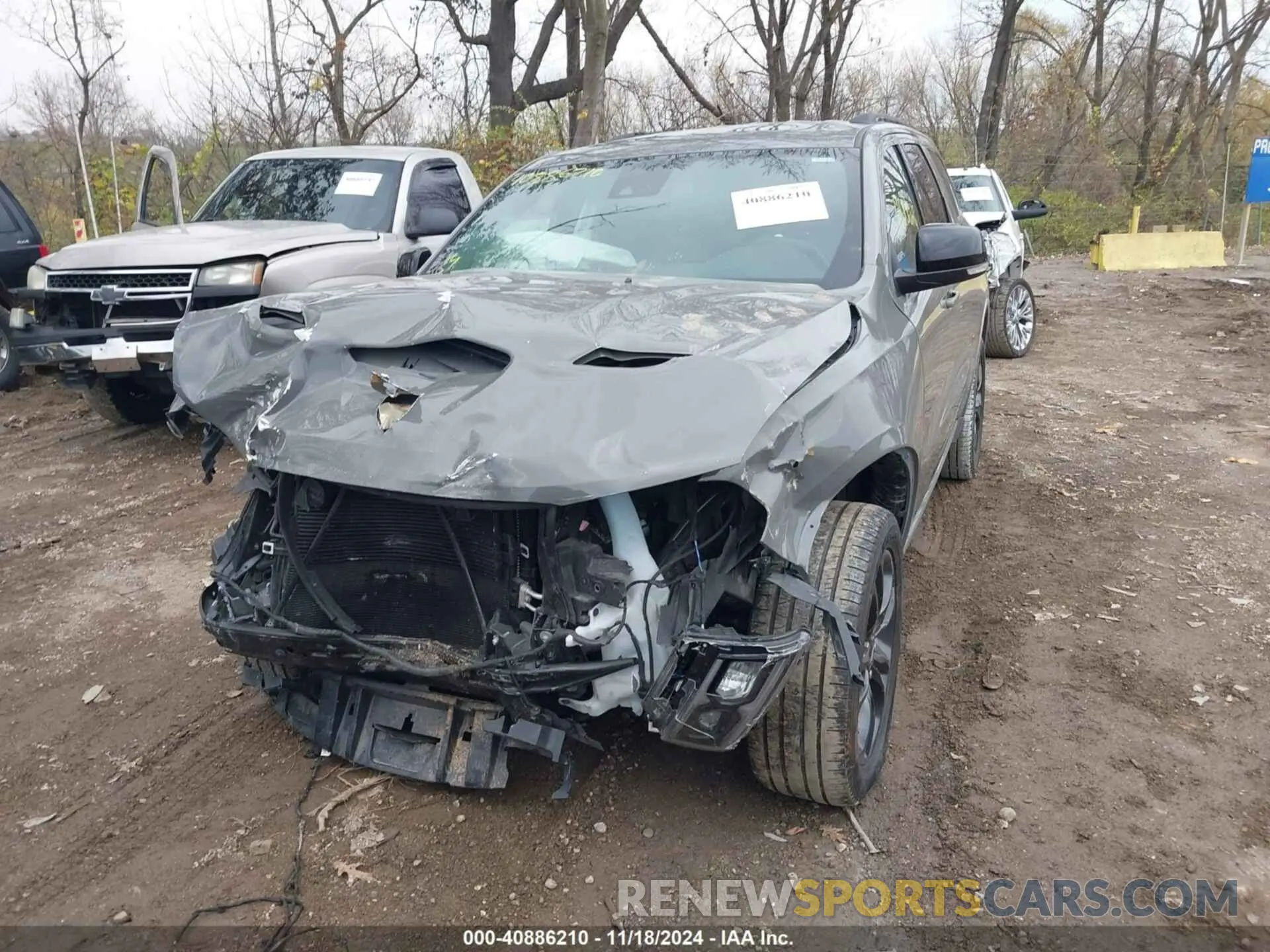 6 Photograph of a damaged car 1C4RDJDG9NC187642 DODGE DURANGO 2022