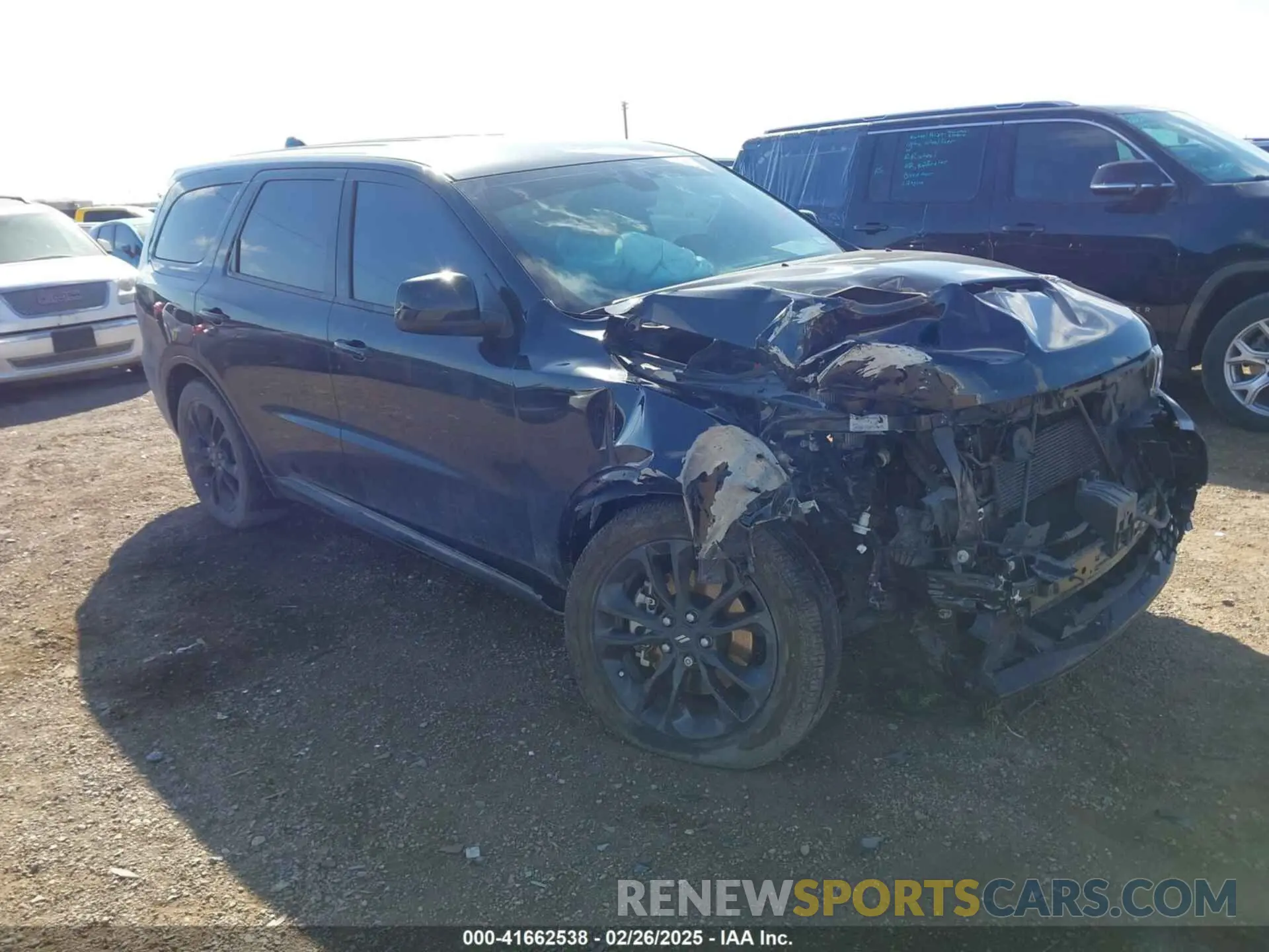 1 Photograph of a damaged car 1C4RDJDG9NC211518 DODGE DURANGO 2022