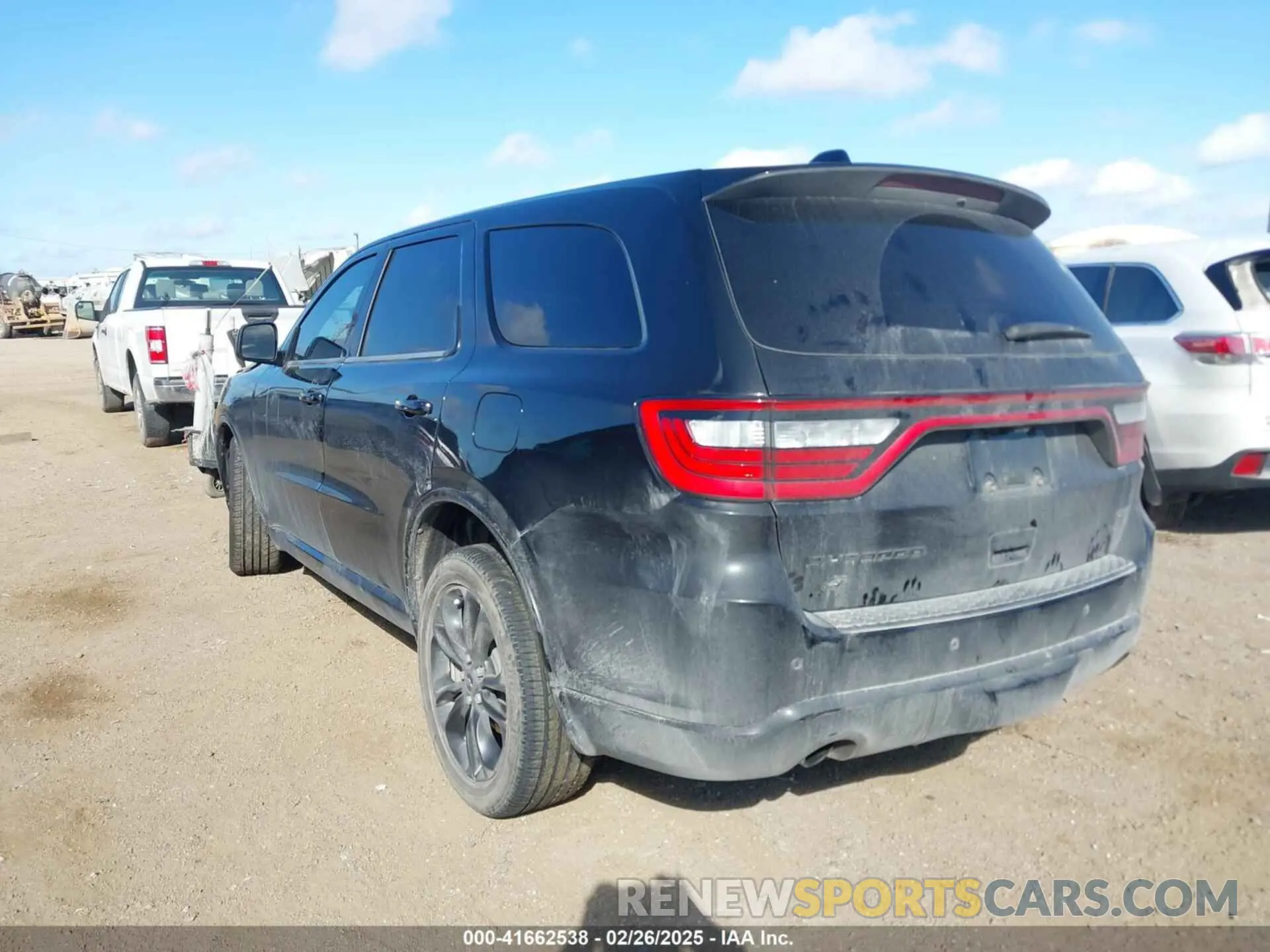 3 Photograph of a damaged car 1C4RDJDG9NC211518 DODGE DURANGO 2022