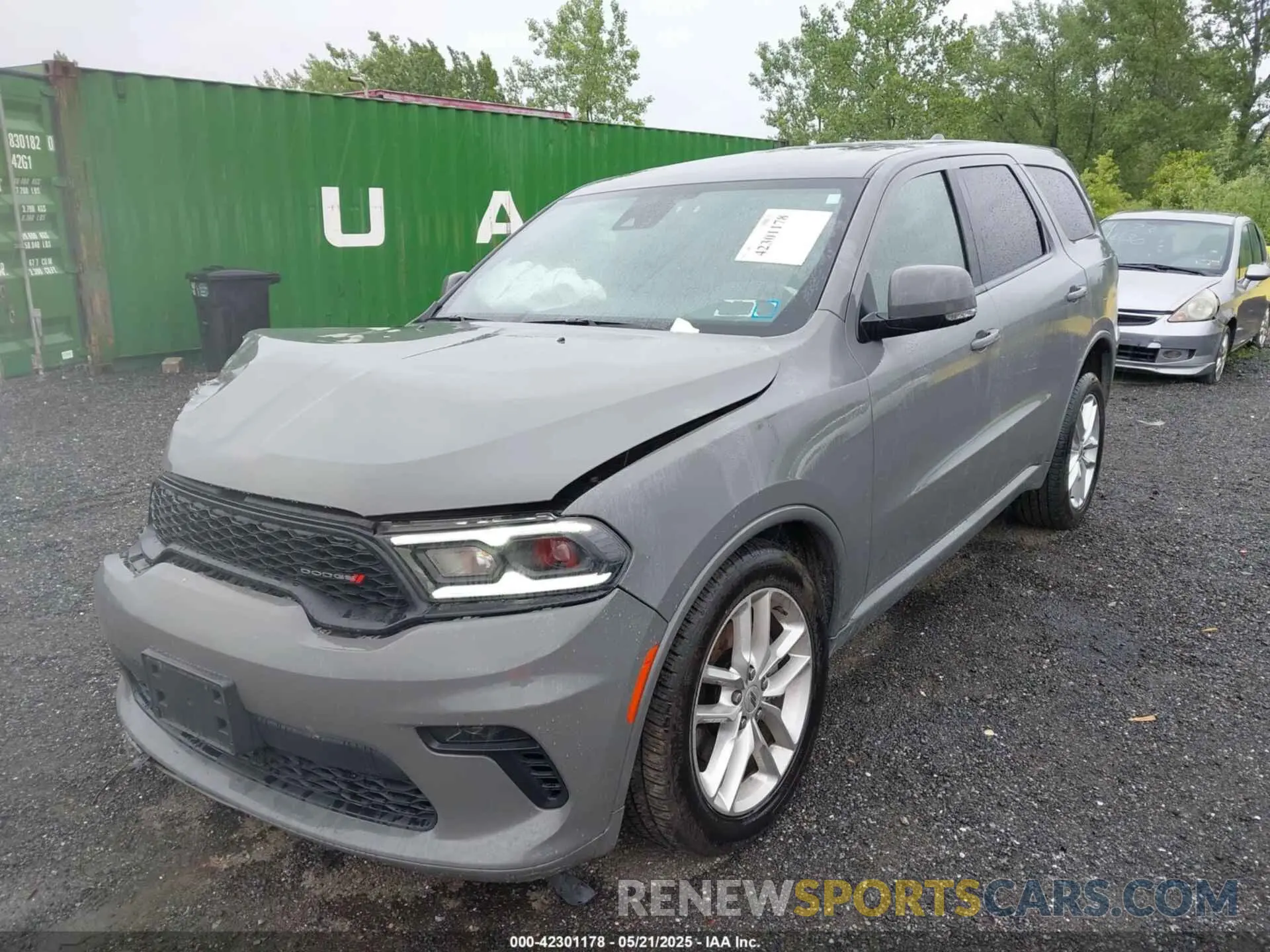 2 Photograph of a damaged car 1C4RDJDG9NC219487 DODGE DURANGO 2022