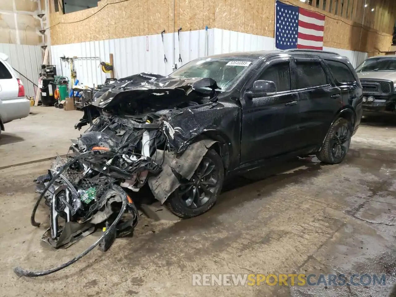 1 Photograph of a damaged car 1C4RDJDGXNC196835 DODGE DURANGO 2022