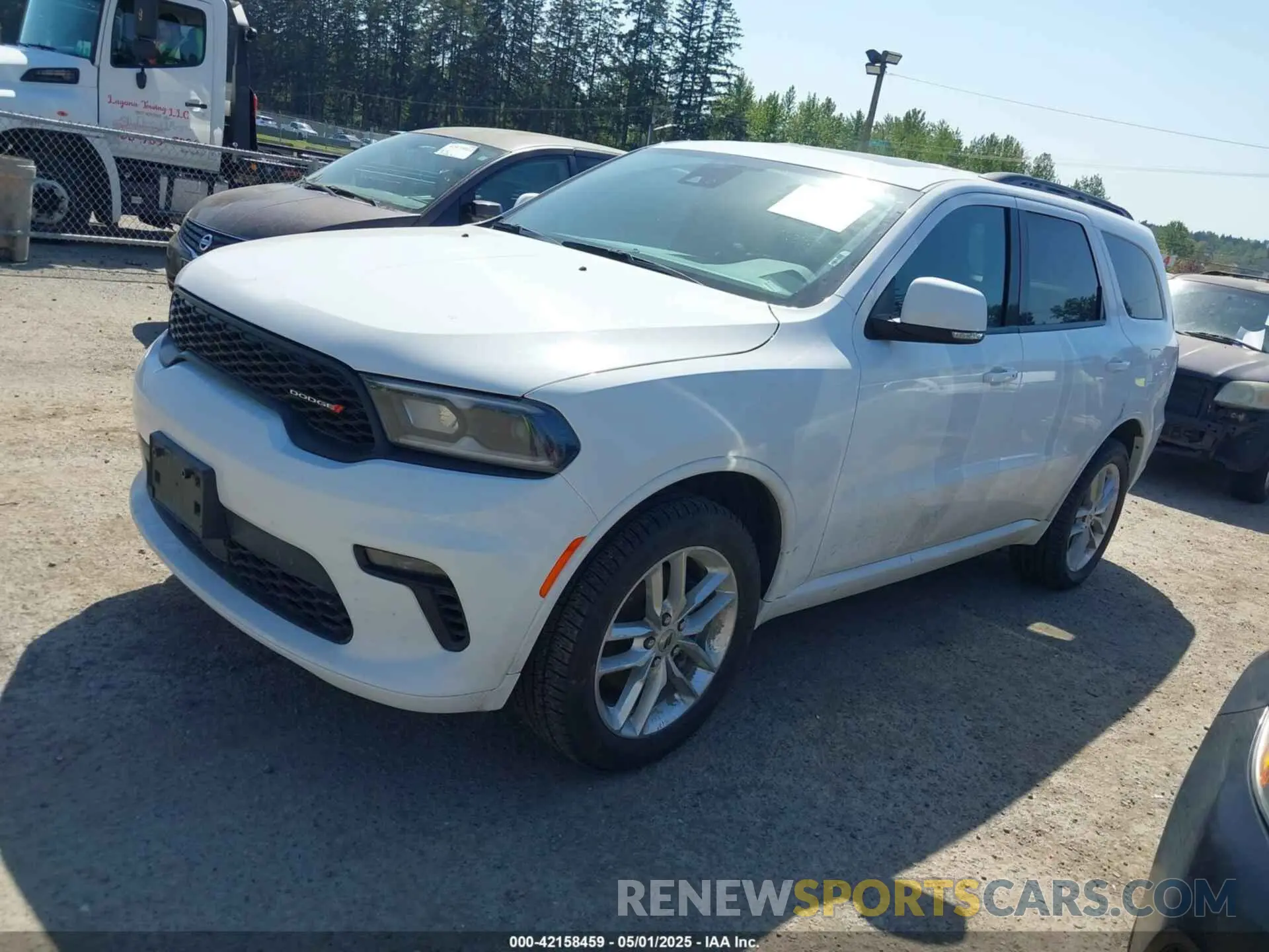 2 Photograph of a damaged car 1C4RDJDGXNC219398 DODGE DURANGO 2022