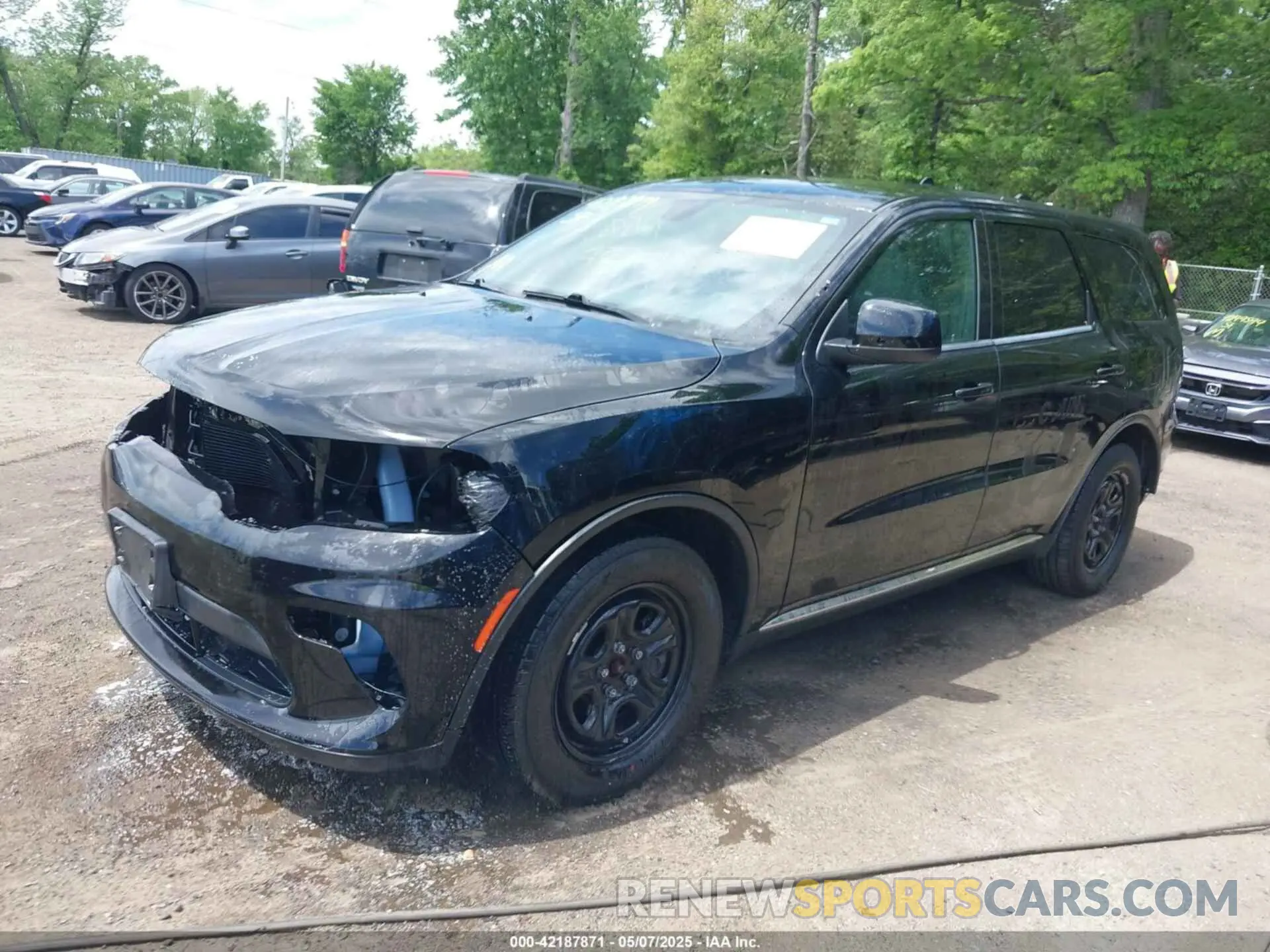 2 Photograph of a damaged car 1C4RDJFG0NC136916 DODGE DURANGO 2022