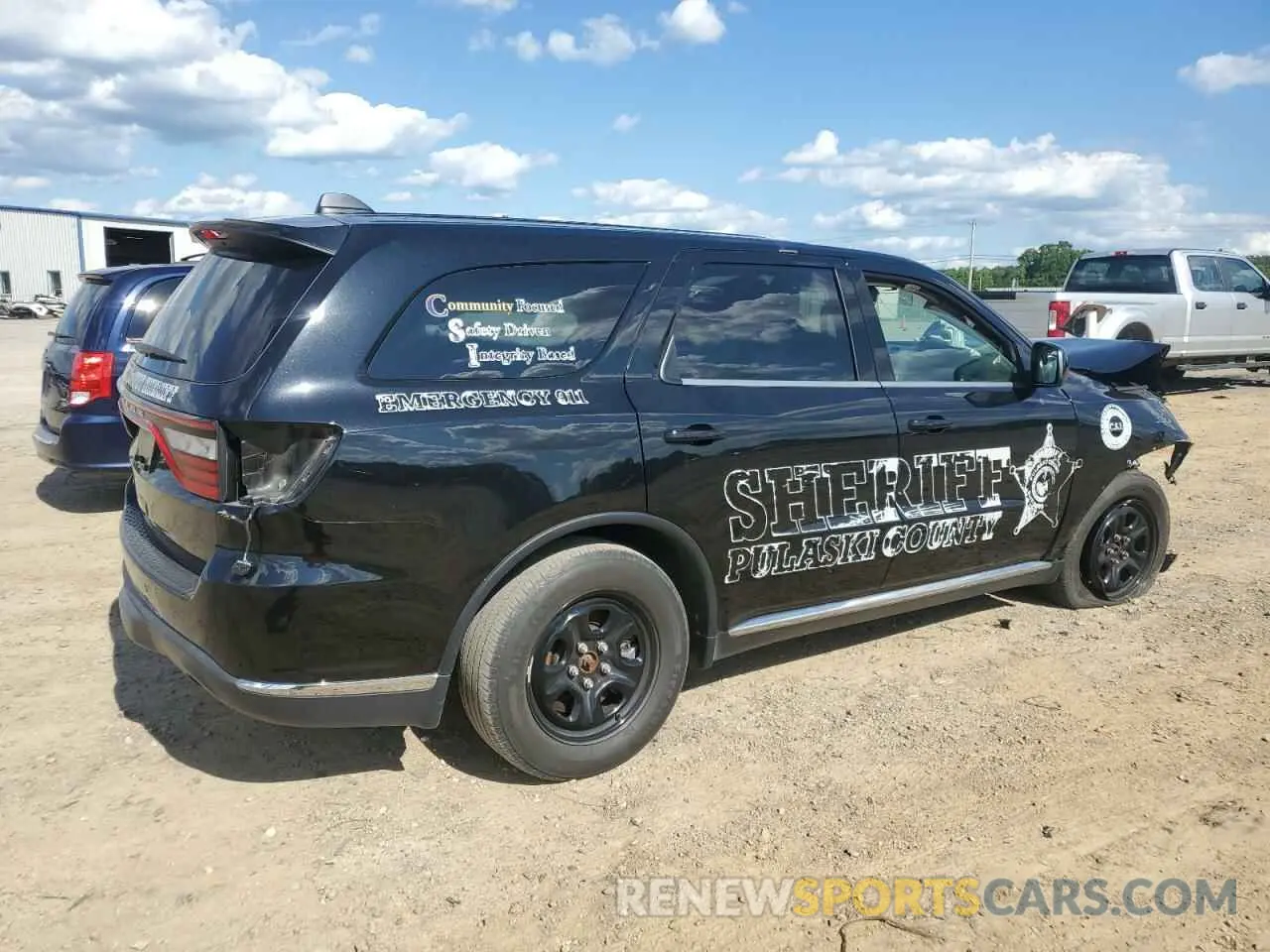 3 Photograph of a damaged car 1C4RDJFG2NC184532 DODGE DURANGO 2022