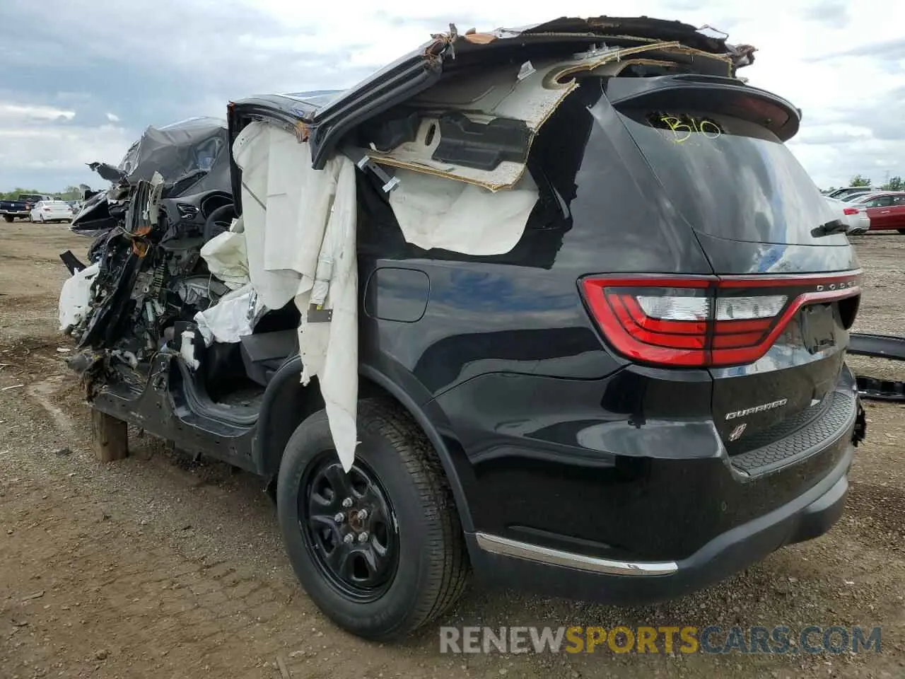 2 Photograph of a damaged car 1C4RDJFG4NC136613 DODGE DURANGO 2022