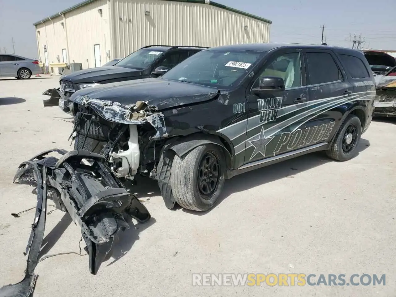 1 Photograph of a damaged car 1C4RDJFG5NC184623 DODGE DURANGO 2022