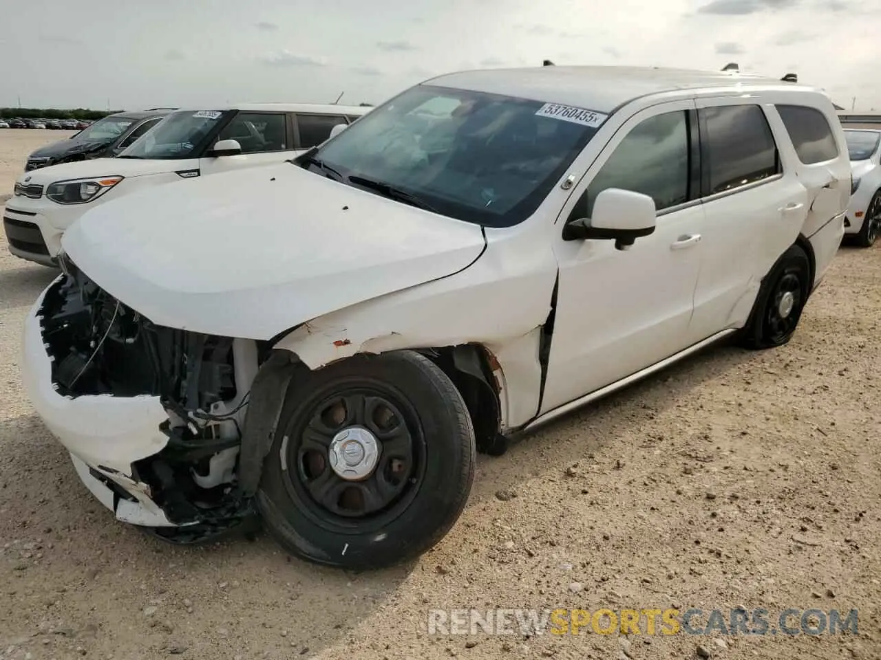 1 Photograph of a damaged car 1C4RDJFG8NC132600 DODGE DURANGO 2022