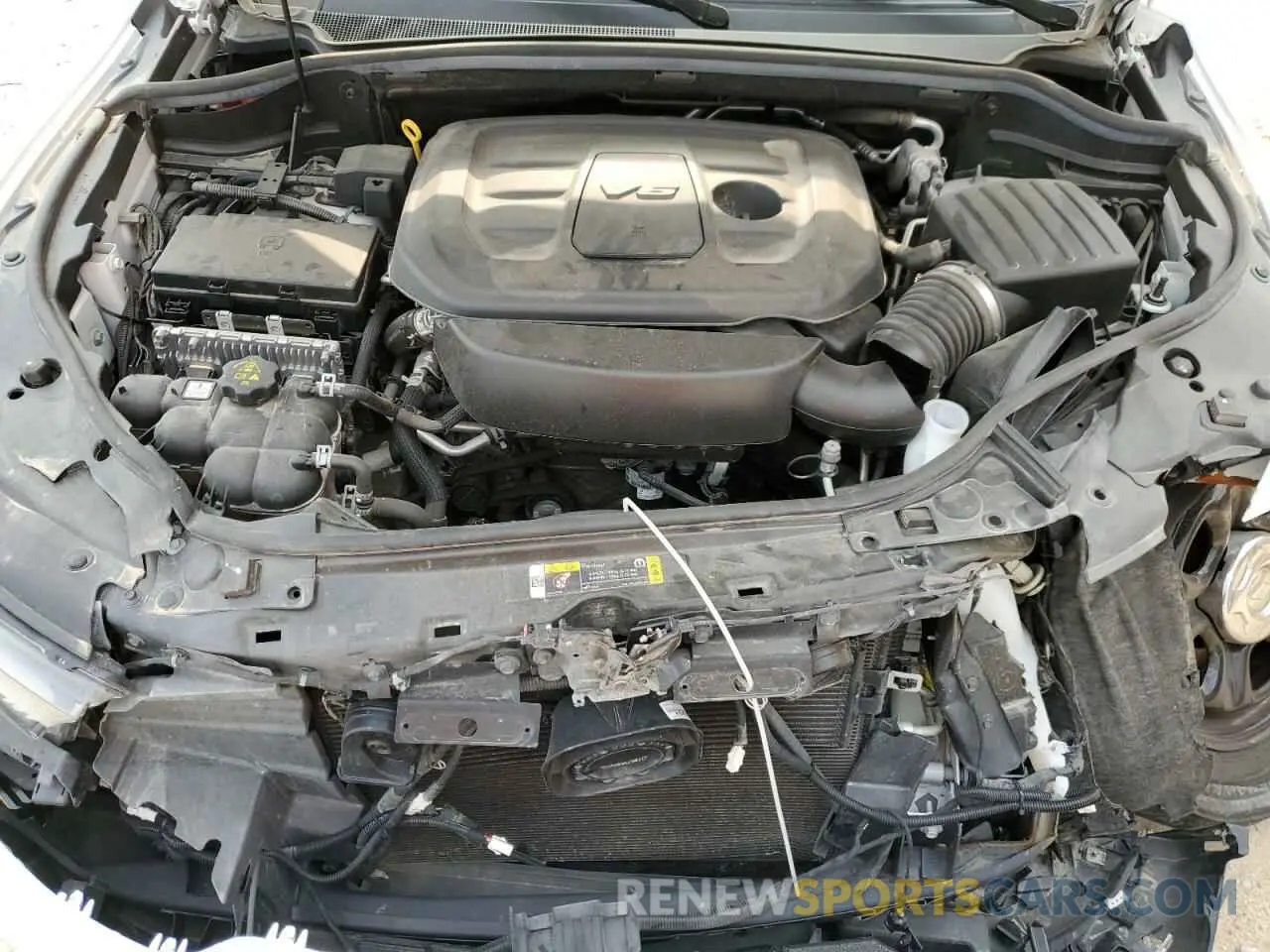 11 Photograph of a damaged car 1C4RDJFG8NC132600 DODGE DURANGO 2022