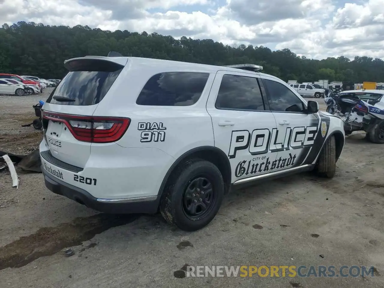 3 Photograph of a damaged car 1C4RDJFG9NC184088 DODGE DURANGO 2022