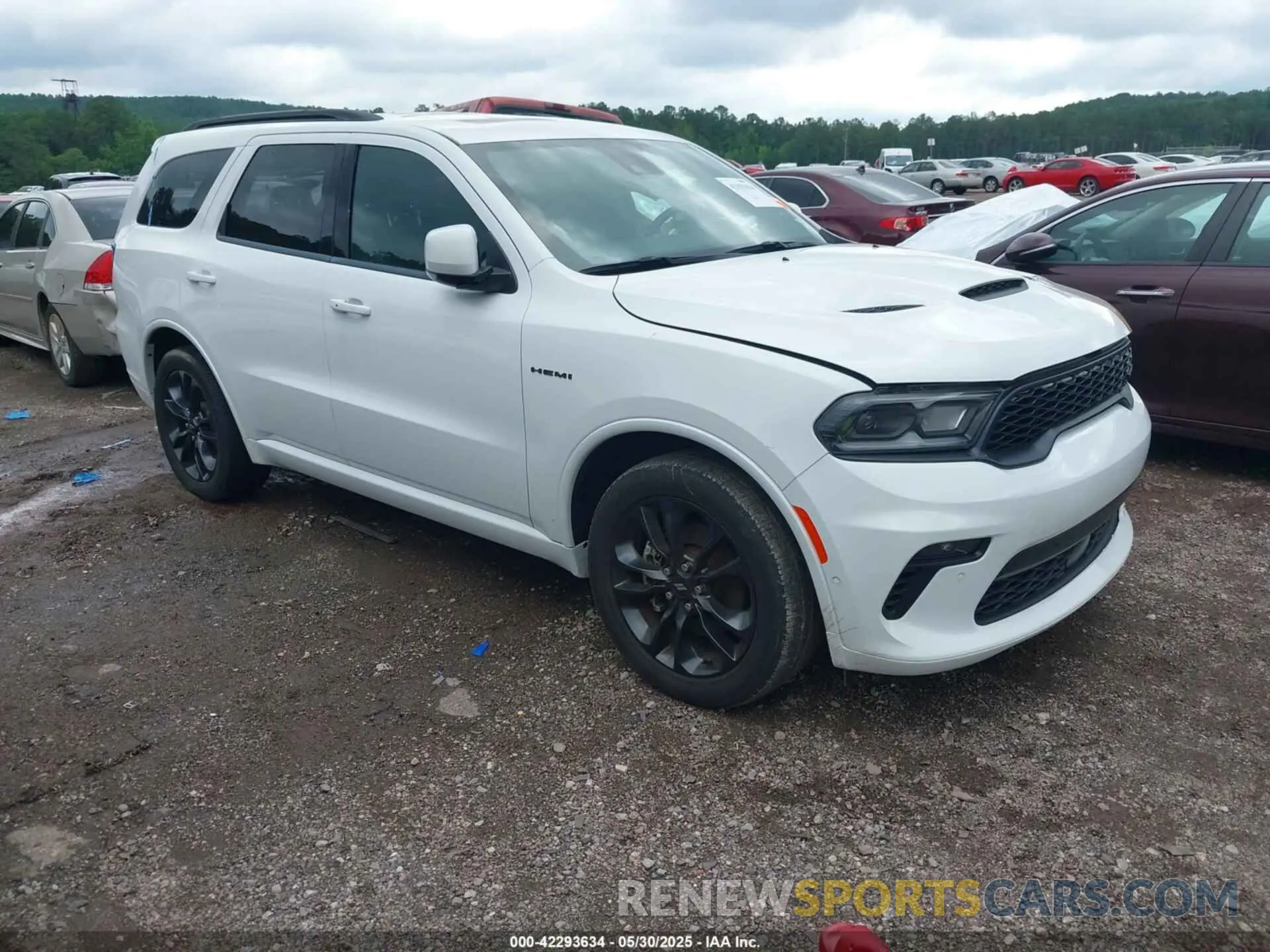 1 Photograph of a damaged car 1C4SDHCT1NC229858 DODGE DURANGO 2022
