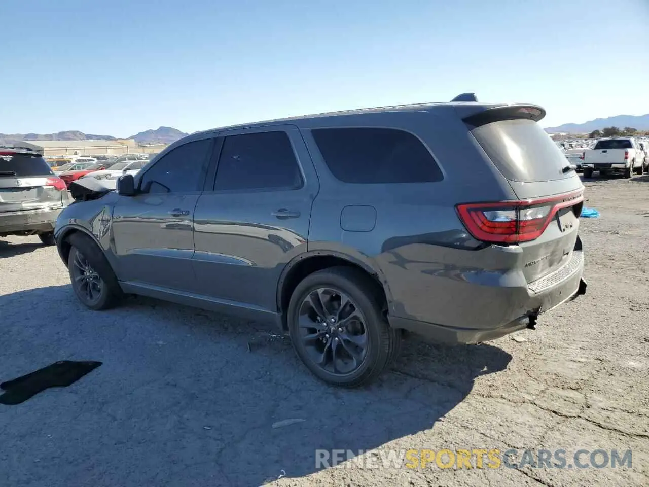 2 Photograph of a damaged car 1C4SDHCT6NC209976 DODGE DURANGO 2022