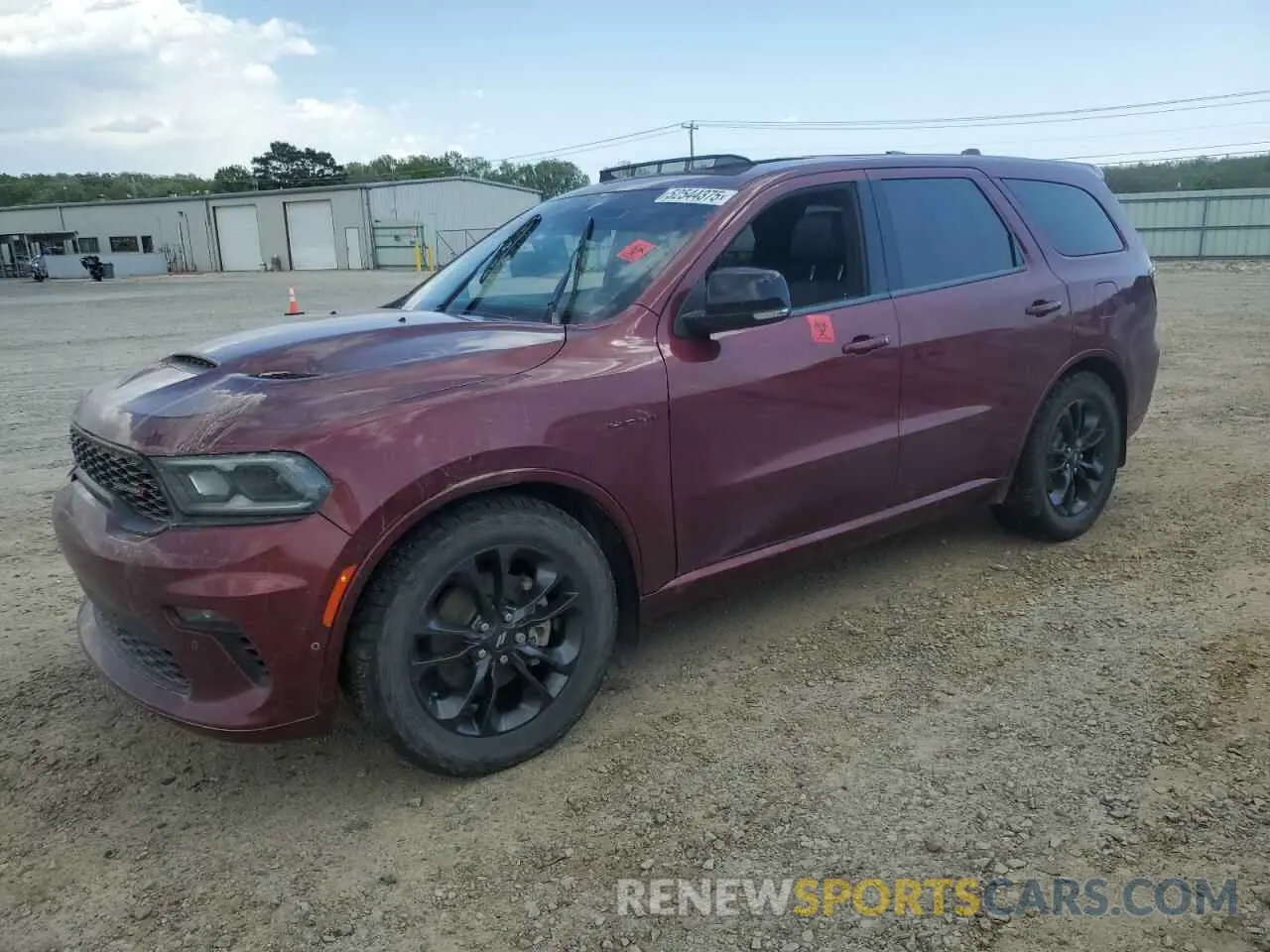 1 Photograph of a damaged car 1C4SDHCT9NC203590 DODGE DURANGO 2022