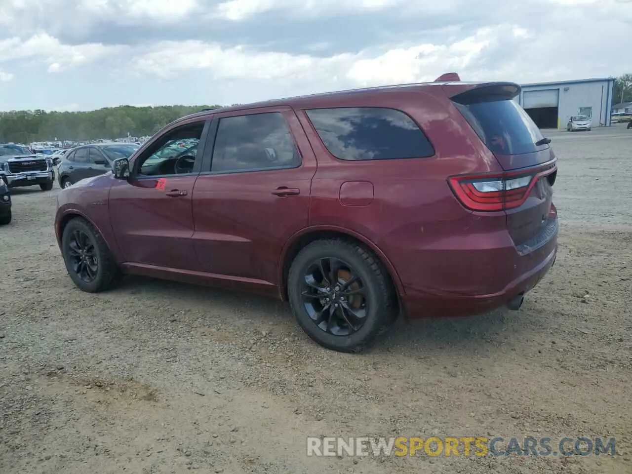 2 Photograph of a damaged car 1C4SDHCT9NC203590 DODGE DURANGO 2022