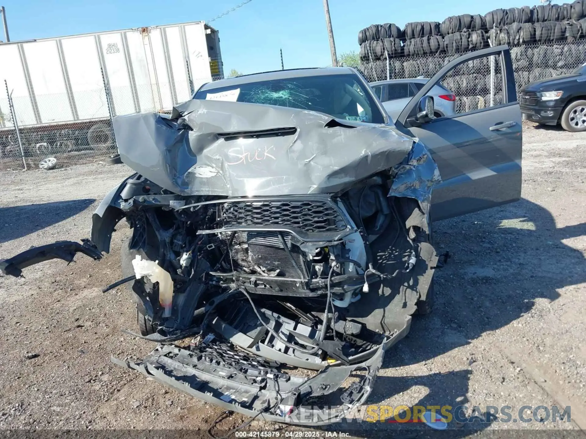 6 Photograph of a damaged car 1C4SDHCT9NC217926 DODGE DURANGO 2022