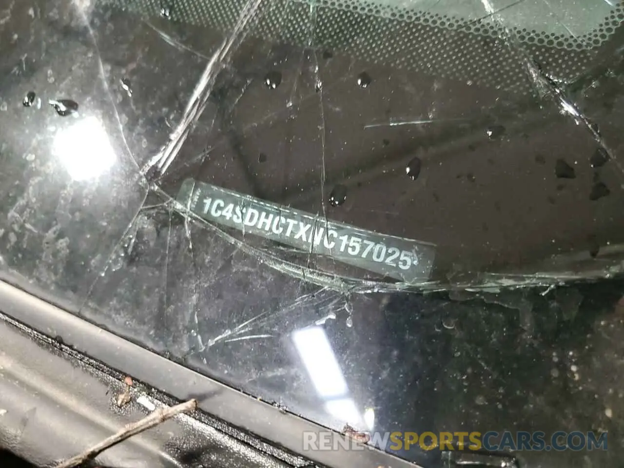 13 Photograph of a damaged car 1C4SDHCTXNC157025 DODGE DURANGO 2022