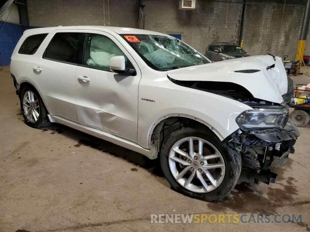 4 Photograph of a damaged car 1C4SDHCTXNC157025 DODGE DURANGO 2022