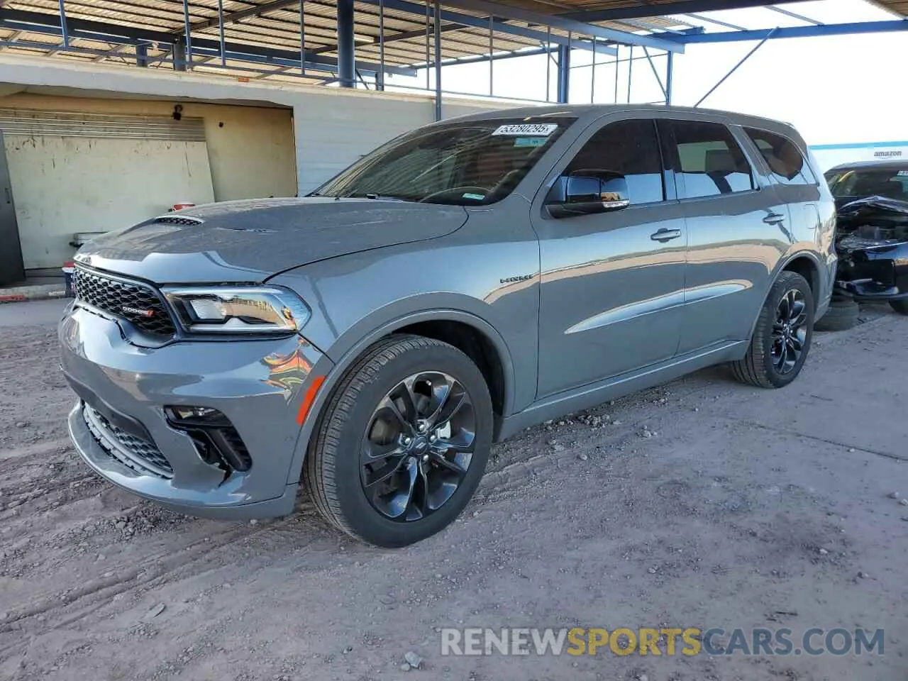 1 Photograph of a damaged car 1C4SDHCTXNC203095 DODGE DURANGO 2022