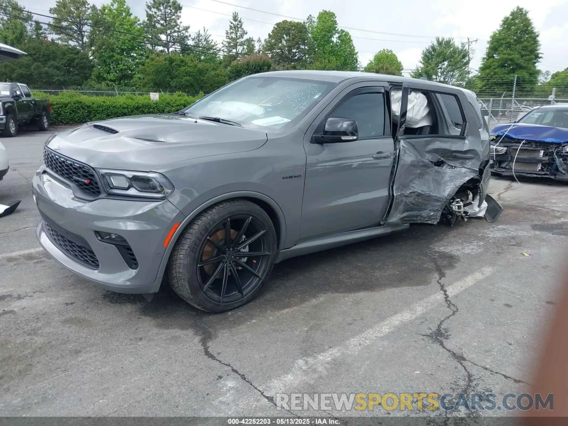 2 Photograph of a damaged car 1C4SDJCT0NC108438 DODGE DURANGO 2022