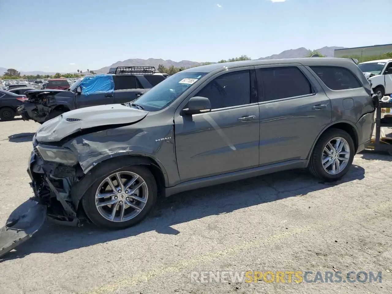 1 Photograph of a damaged car 1C4SDJCT1NC136202 DODGE DURANGO 2022