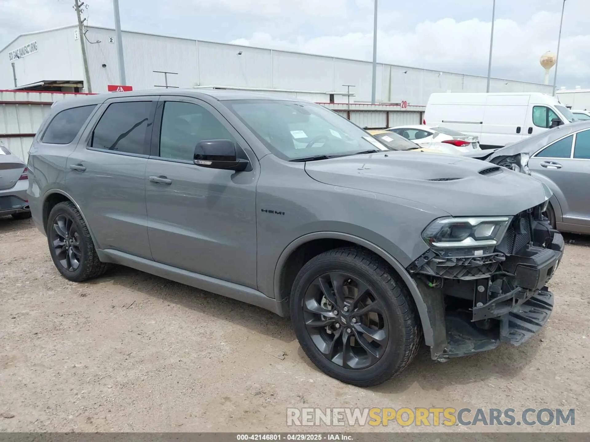 1 Photograph of a damaged car 1C4SDJCT1NC221105 DODGE DURANGO 2022