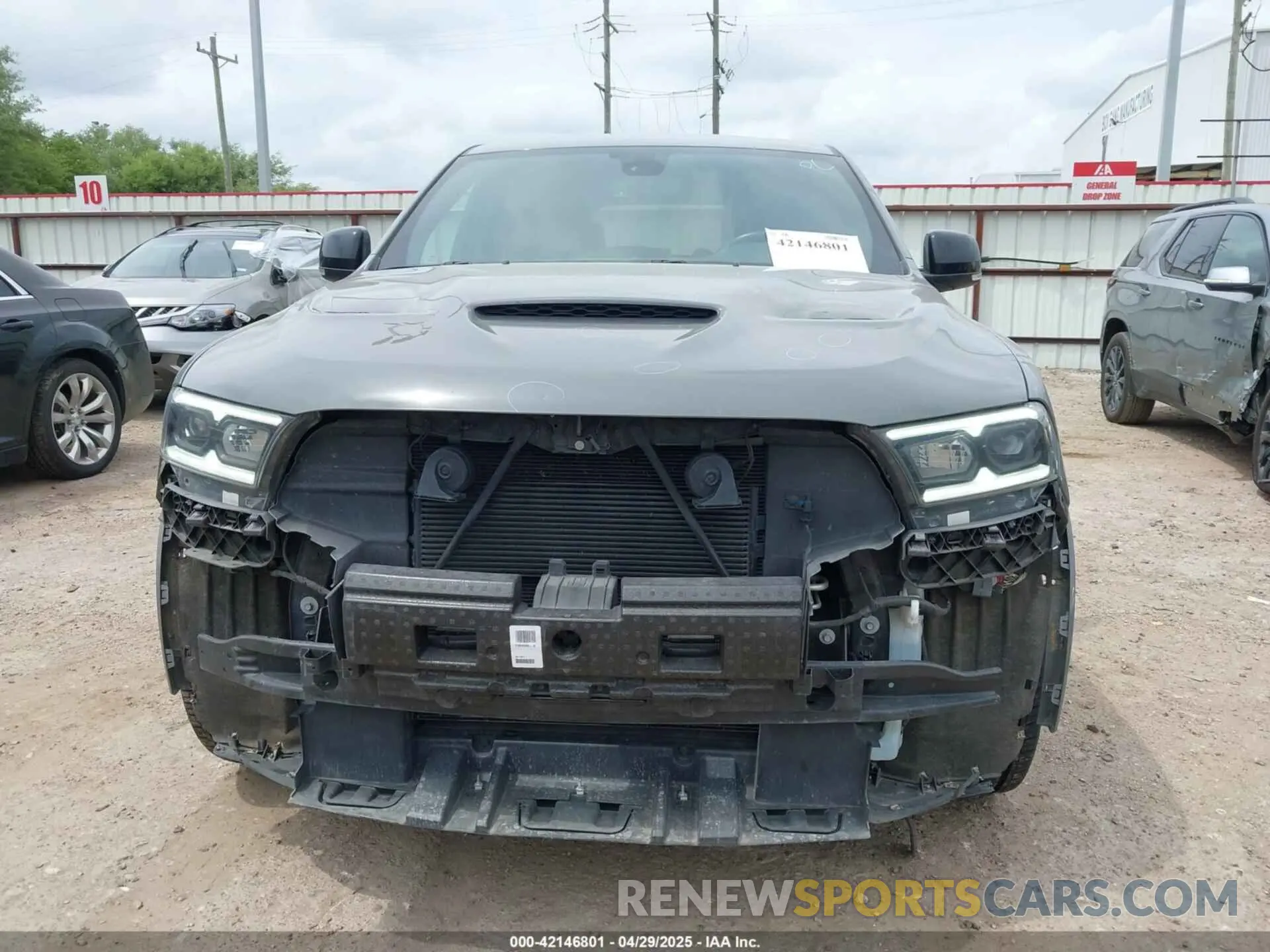 13 Photograph of a damaged car 1C4SDJCT1NC221105 DODGE DURANGO 2022