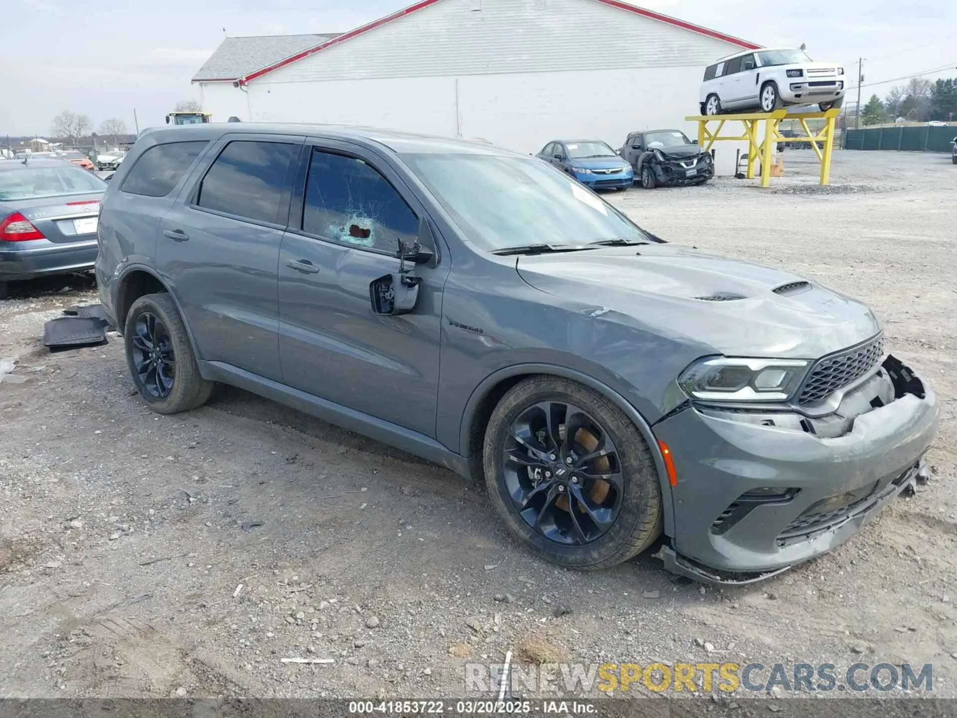 1 Photograph of a damaged car 1C4SDJCT2NC106688 DODGE DURANGO 2022