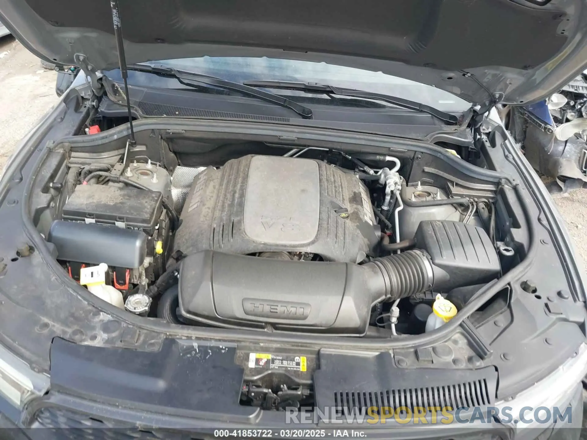 10 Photograph of a damaged car 1C4SDJCT2NC106688 DODGE DURANGO 2022