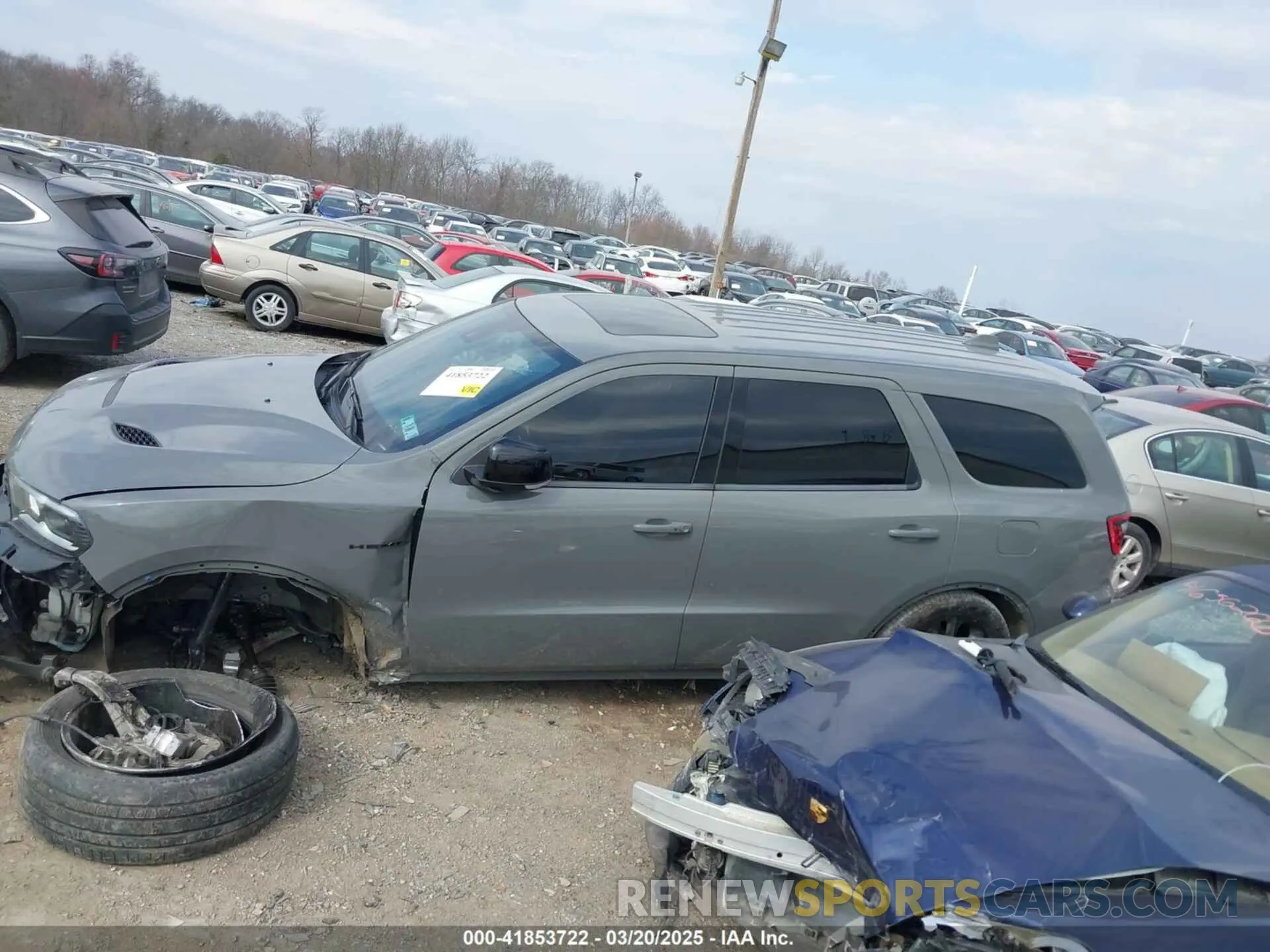 14 Photograph of a damaged car 1C4SDJCT2NC106688 DODGE DURANGO 2022