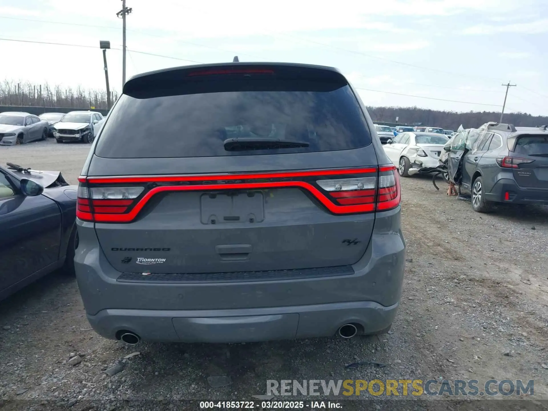 16 Photograph of a damaged car 1C4SDJCT2NC106688 DODGE DURANGO 2022