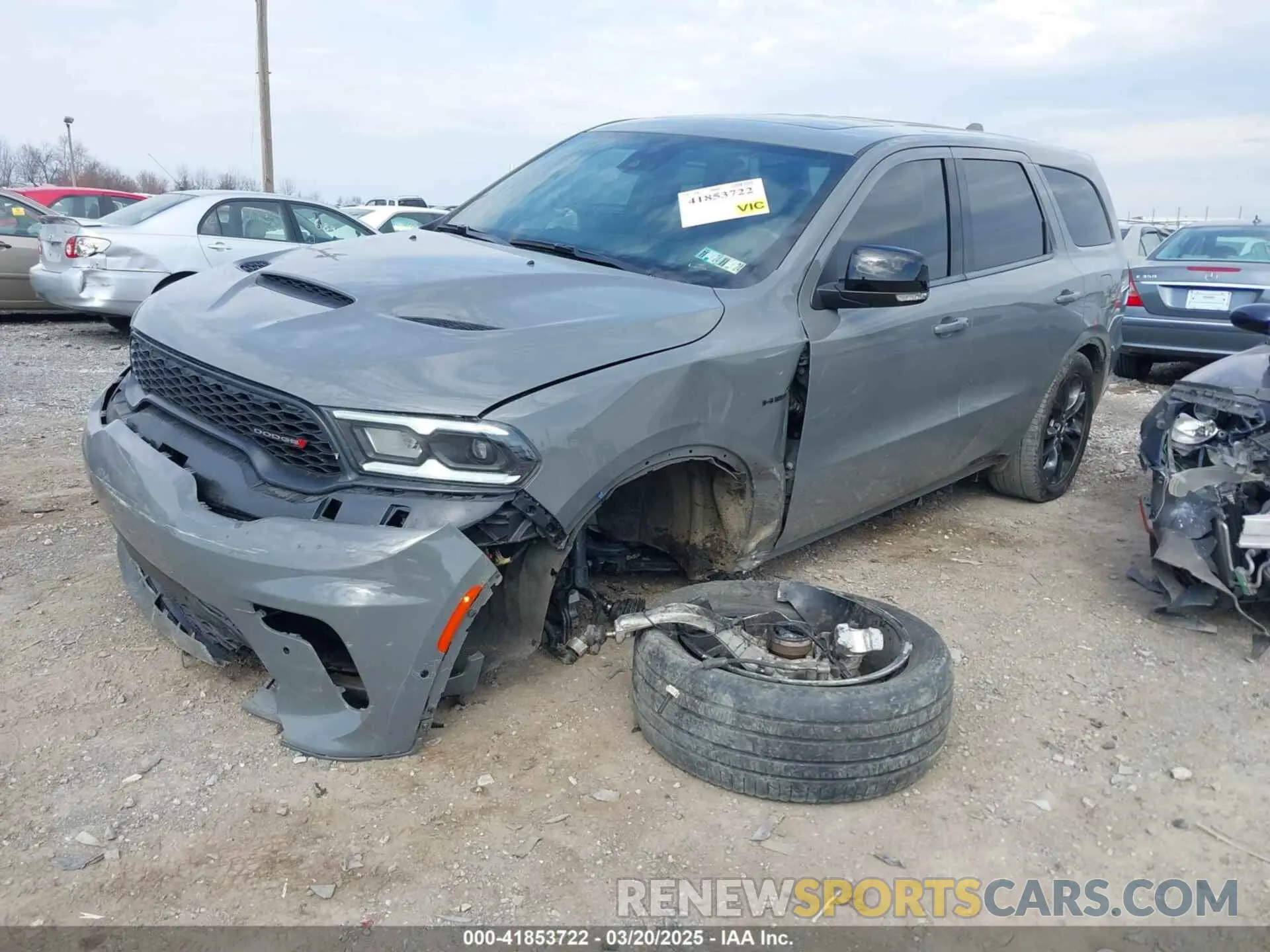 6 Photograph of a damaged car 1C4SDJCT2NC106688 DODGE DURANGO 2022