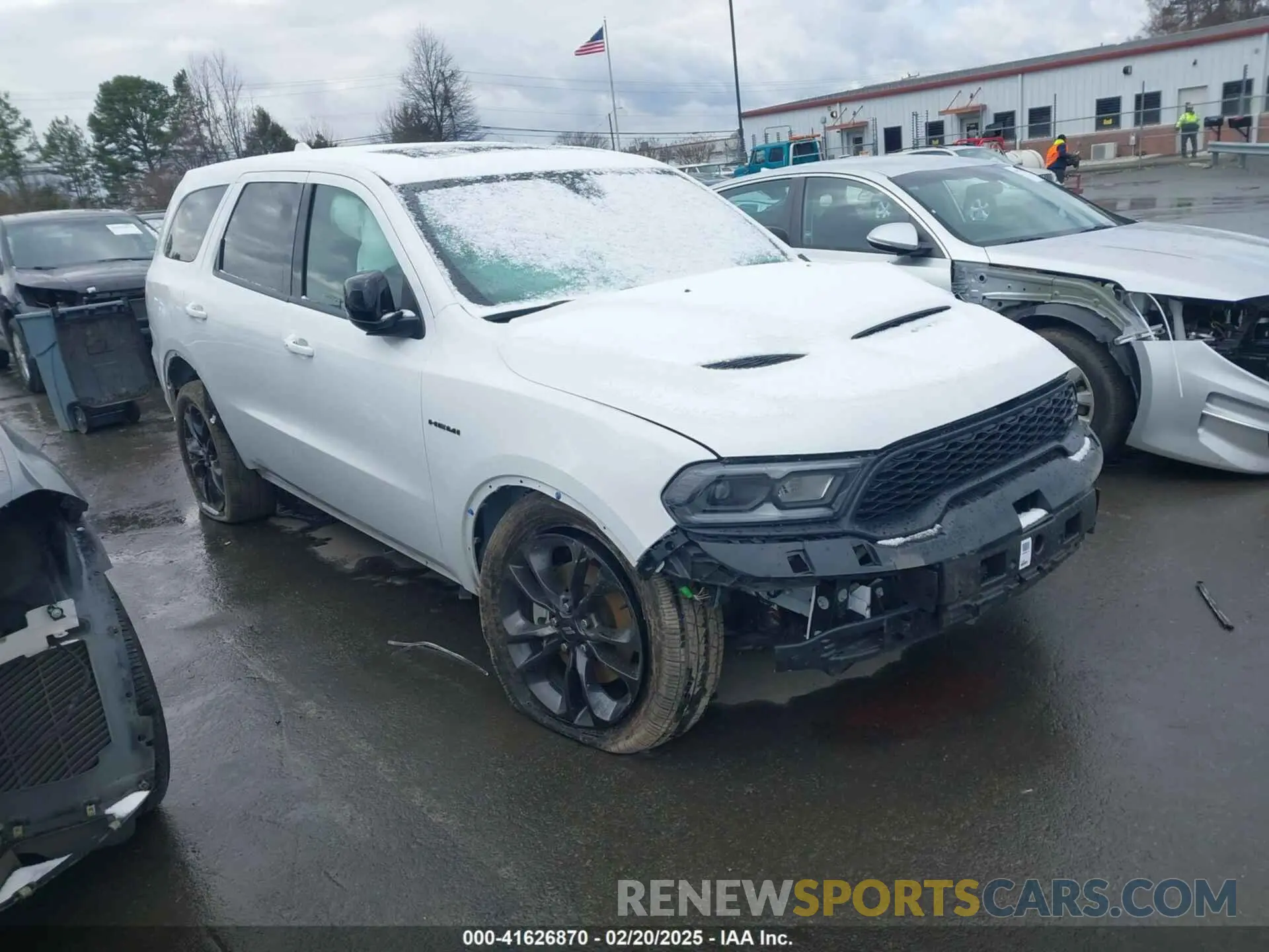 1 Photograph of a damaged car 1C4SDJCT2NC221825 DODGE DURANGO 2022