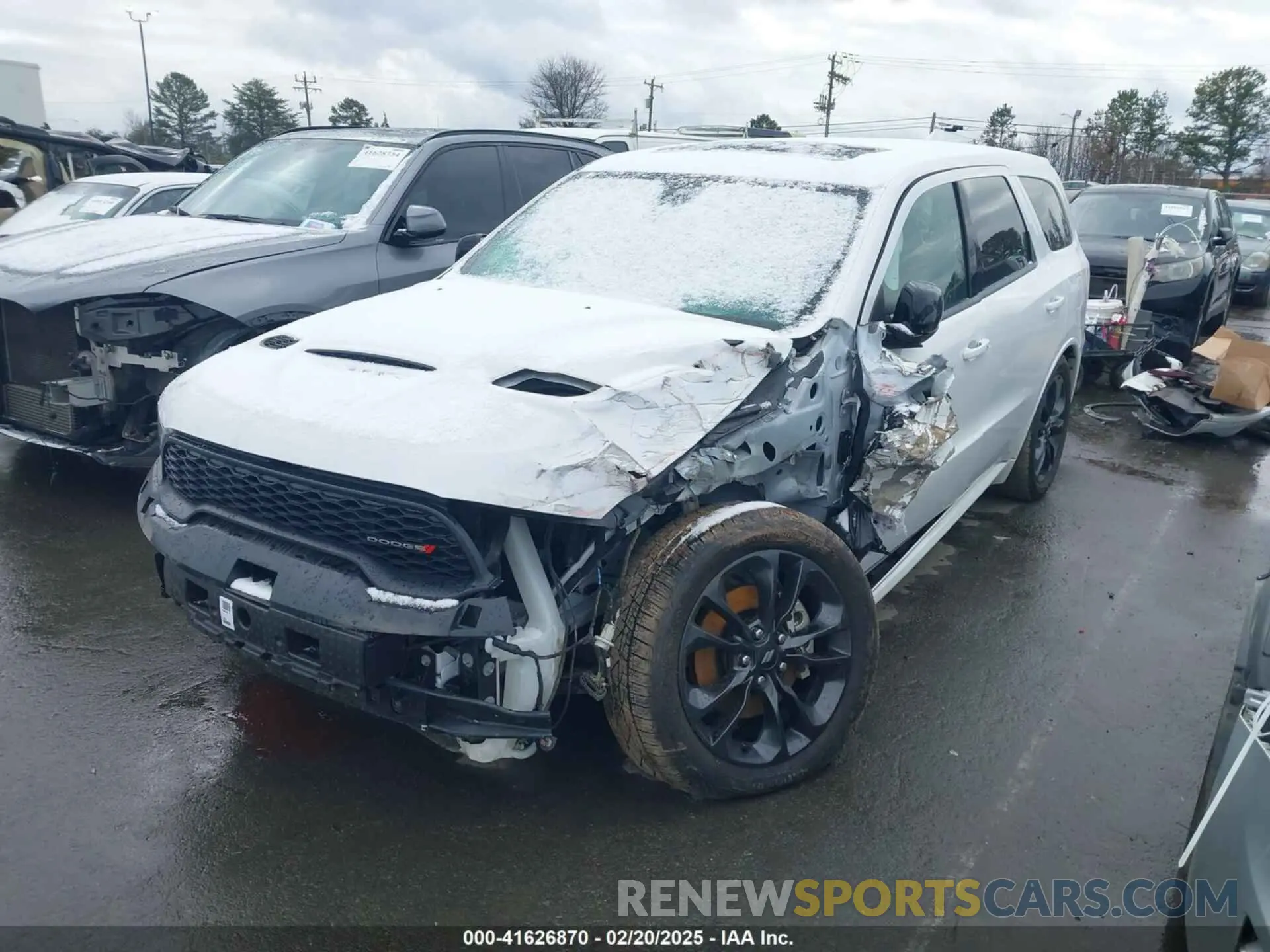 6 Photograph of a damaged car 1C4SDJCT2NC221825 DODGE DURANGO 2022