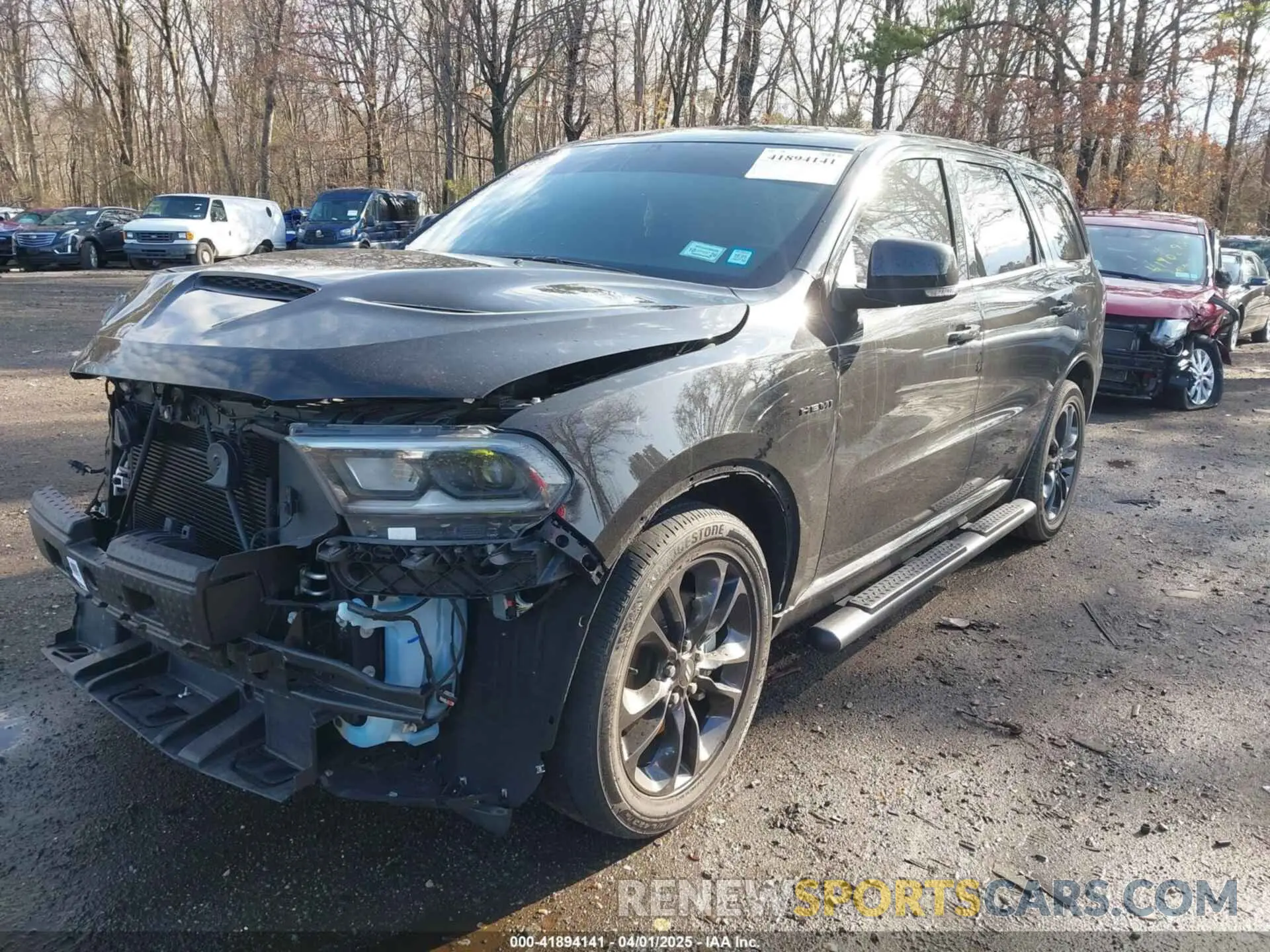 2 Photograph of a damaged car 1C4SDJCT2NC222764 DODGE DURANGO 2022