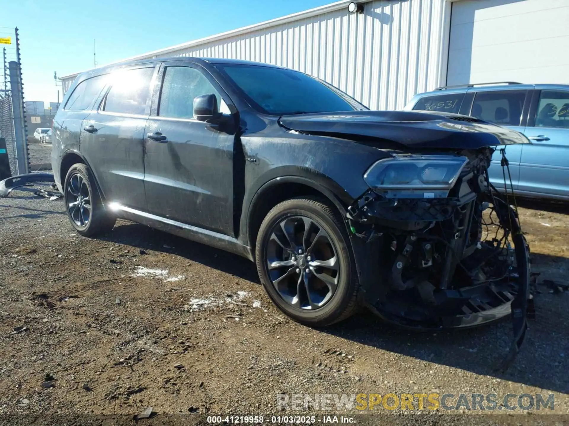 1 Photograph of a damaged car 1C4SDJCT3NC216195 DODGE DURANGO 2022