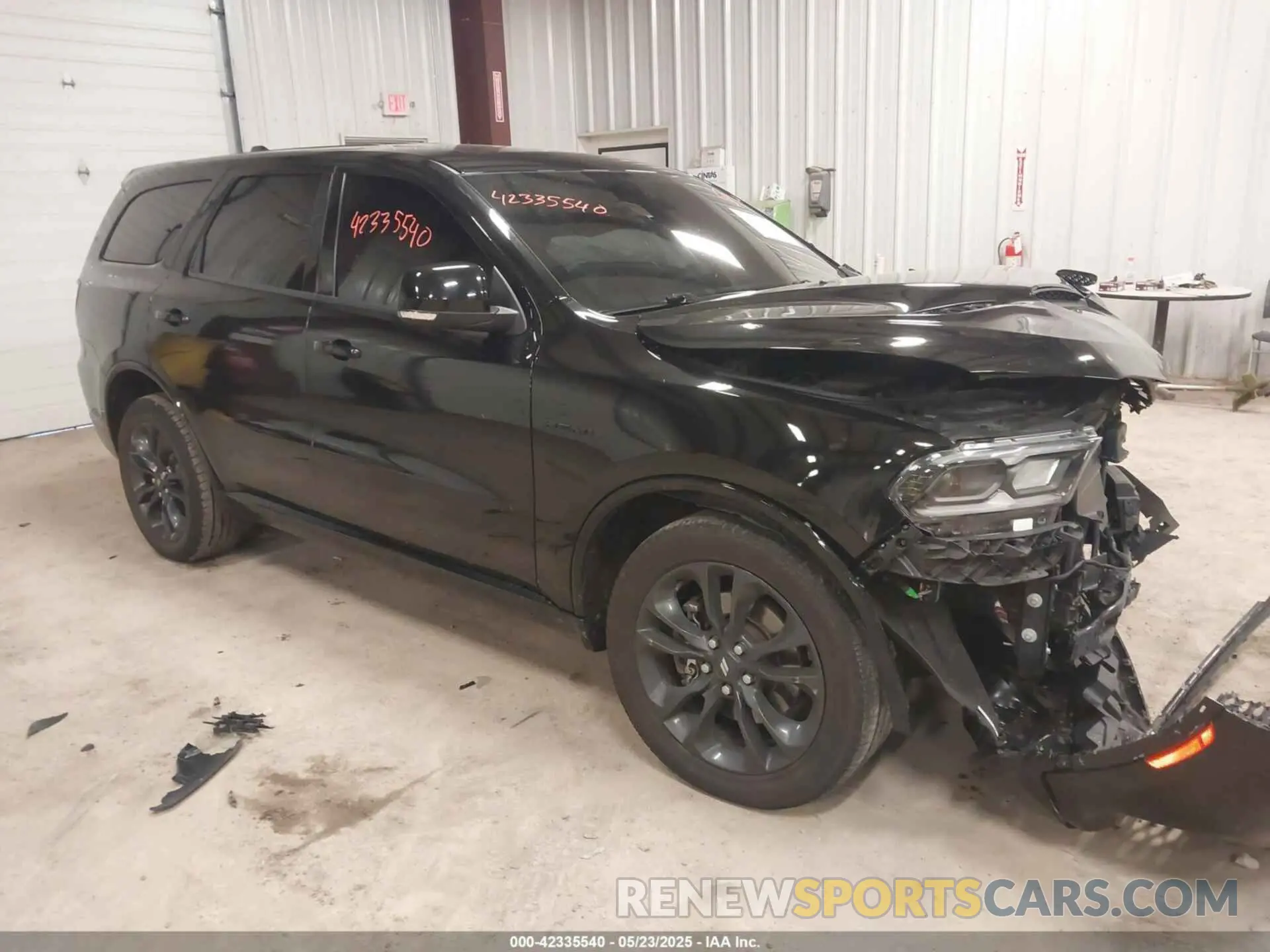 1 Photograph of a damaged car 1C4SDJCT4NC211801 DODGE DURANGO 2022