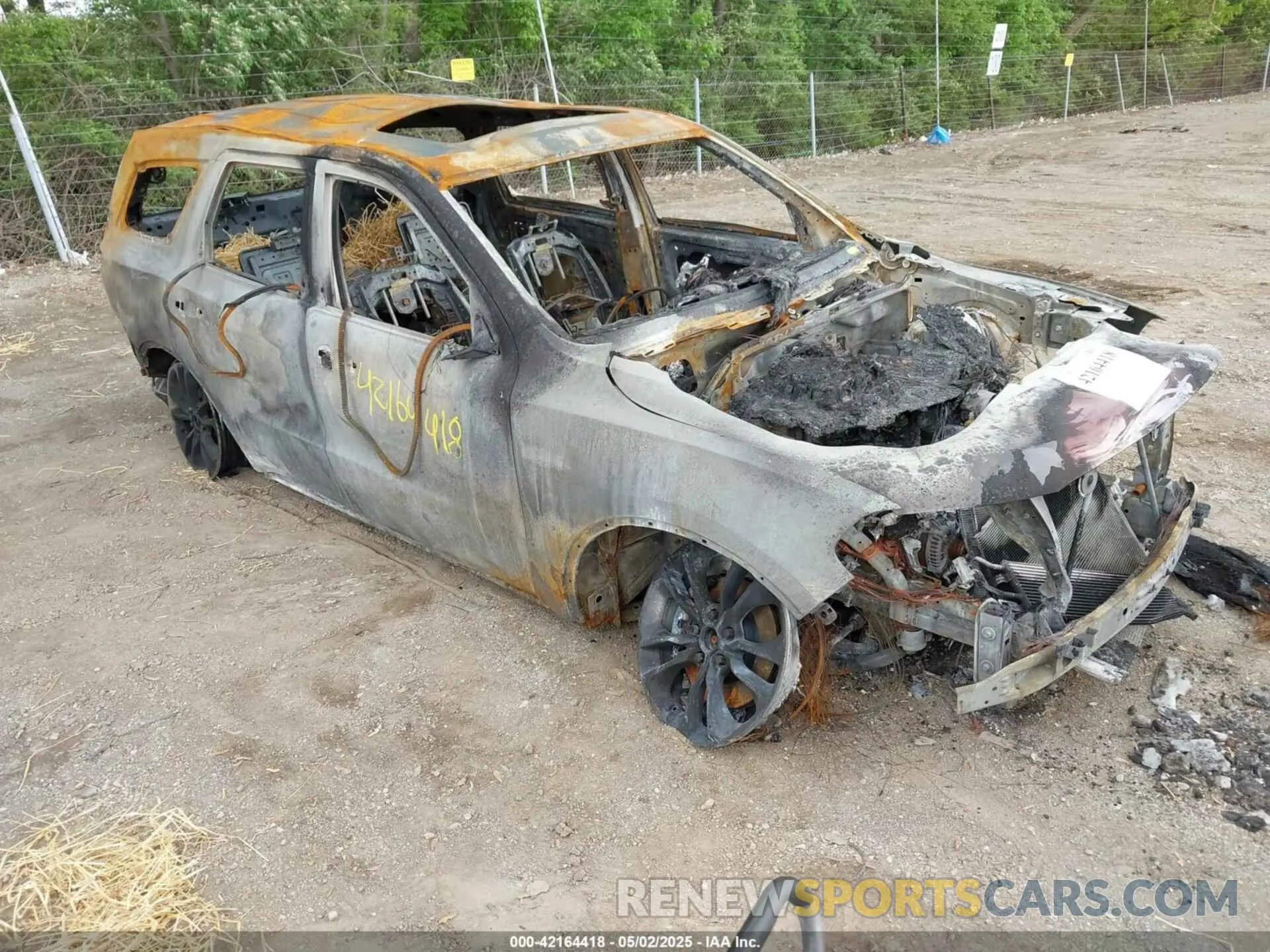 1 Photograph of a damaged car 1C4SDJCT5NC215615 DODGE DURANGO 2022