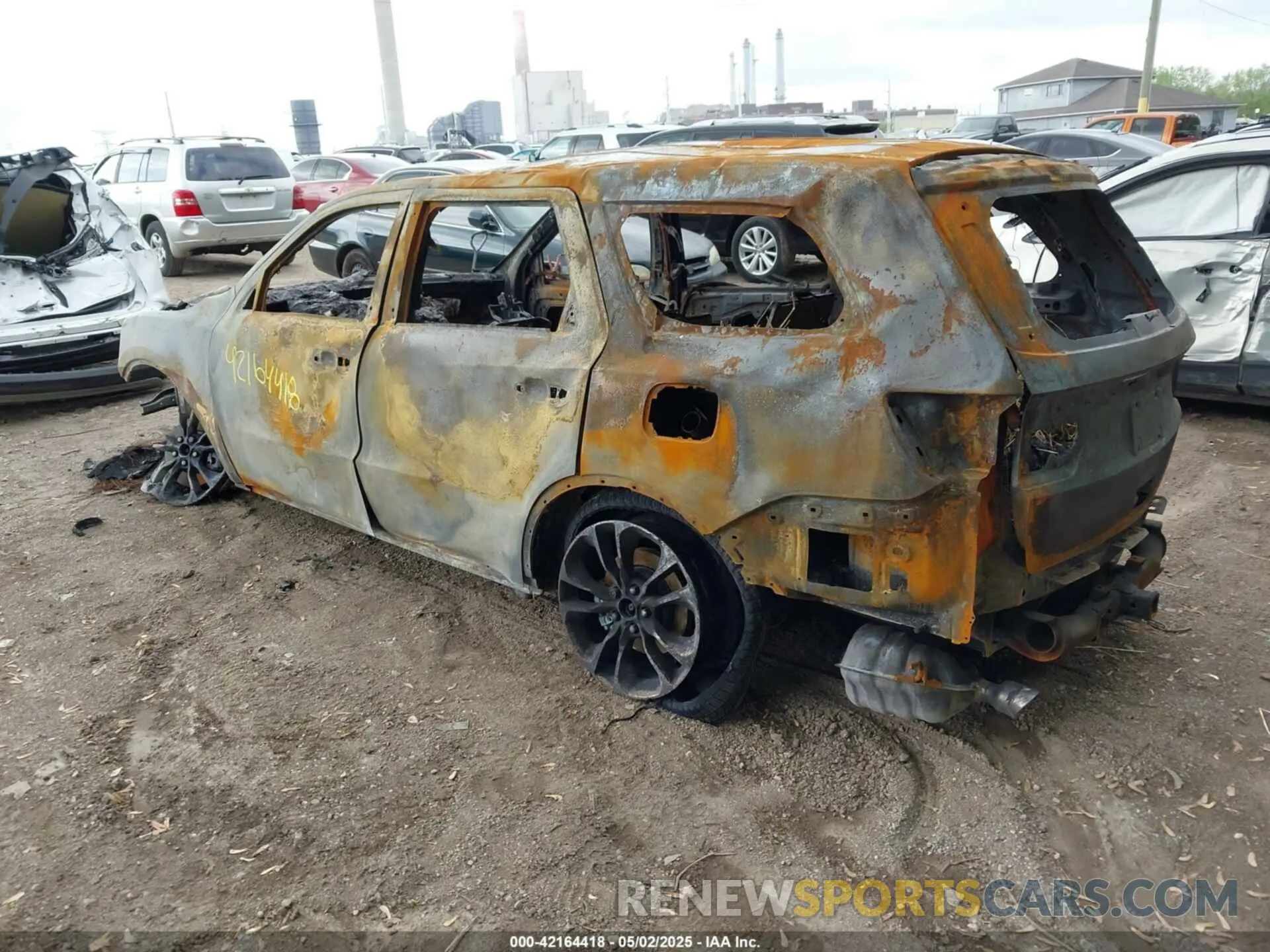 3 Photograph of a damaged car 1C4SDJCT5NC215615 DODGE DURANGO 2022