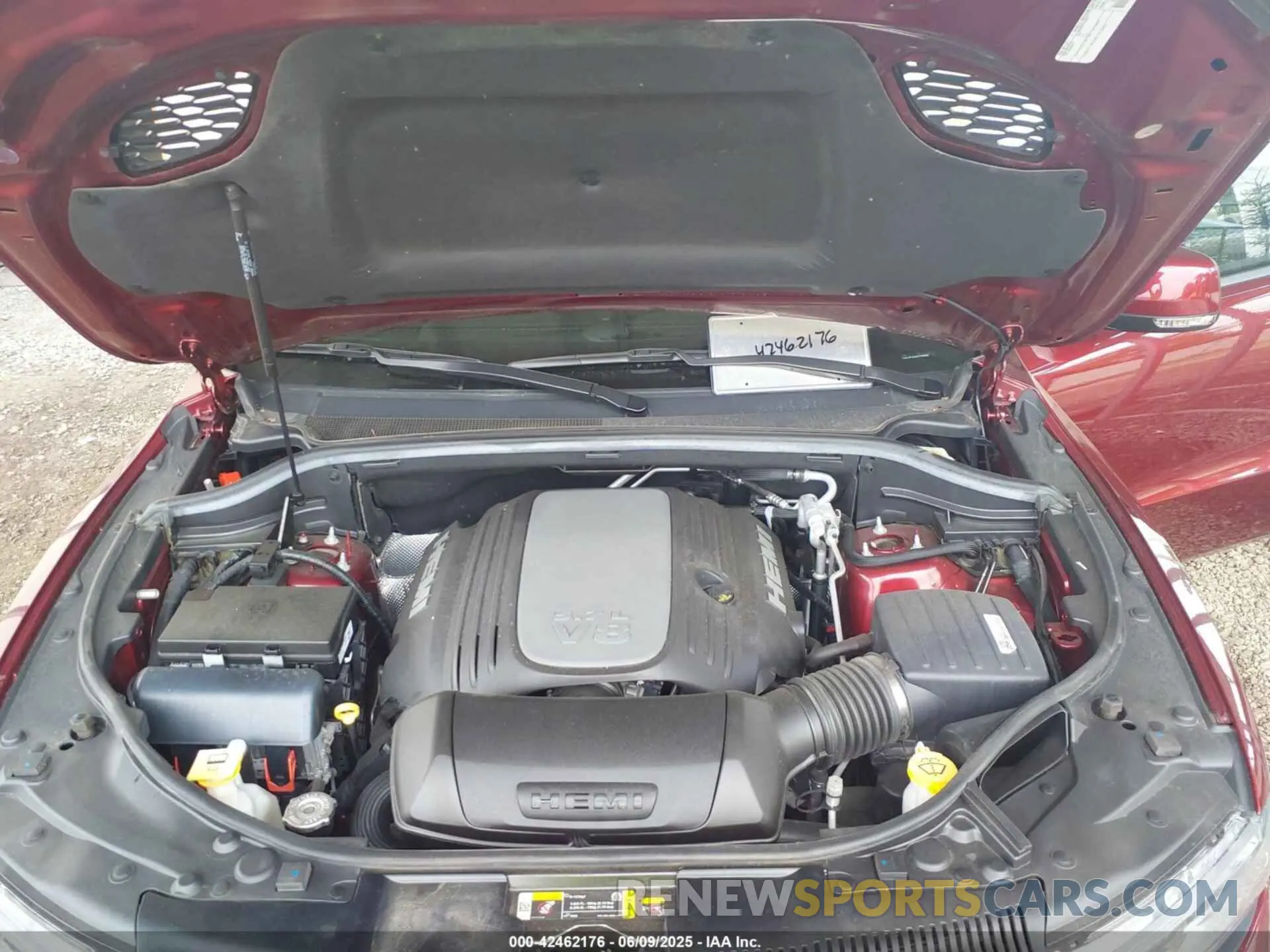 10 Photograph of a damaged car 1C4SDJCT6NC228096 DODGE DURANGO 2022