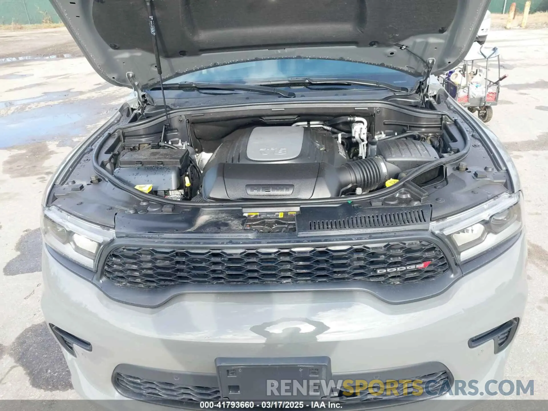 10 Photograph of a damaged car 1C4SDJCT7NC220945 DODGE DURANGO 2022