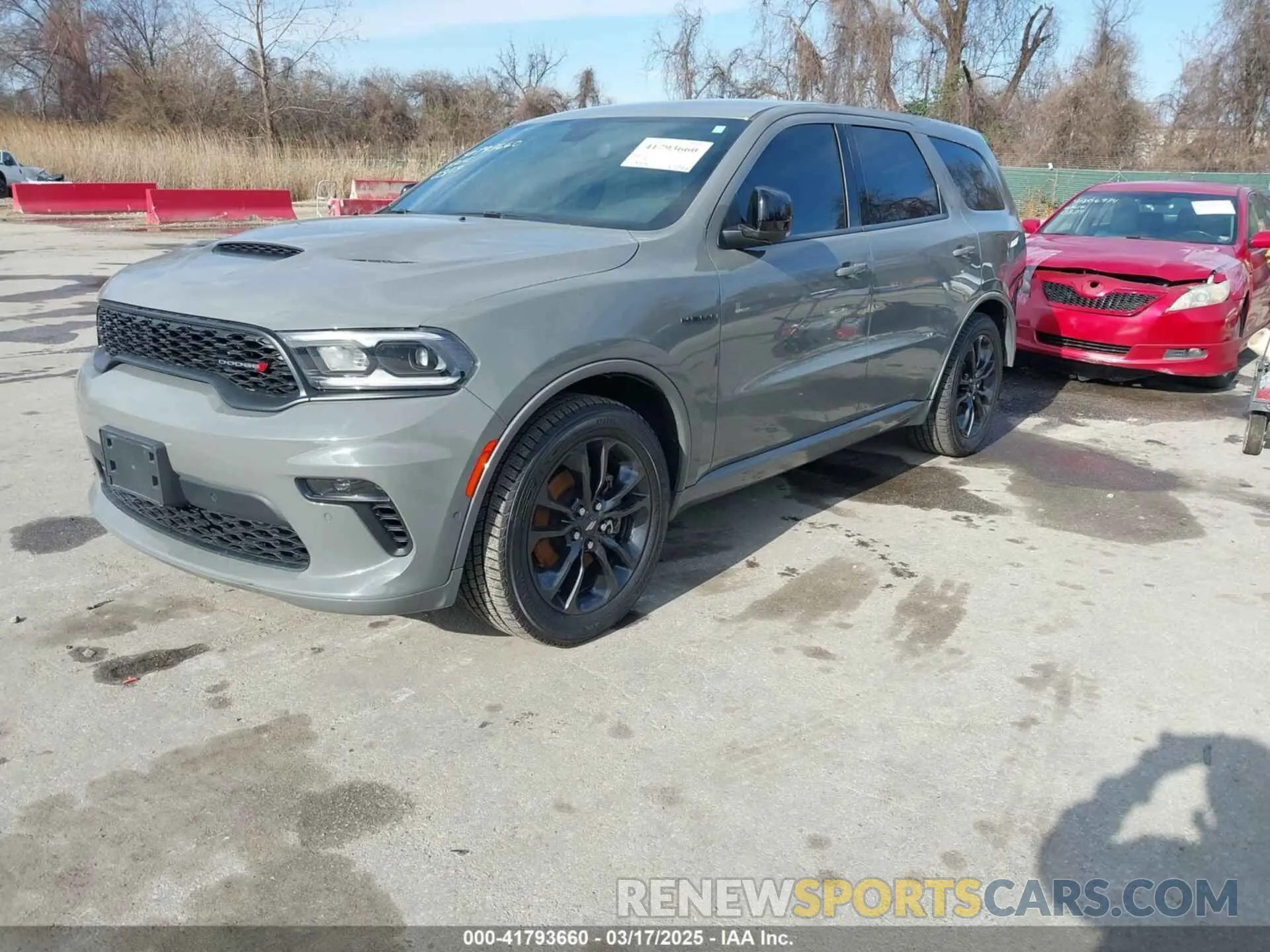 2 Photograph of a damaged car 1C4SDJCT7NC220945 DODGE DURANGO 2022