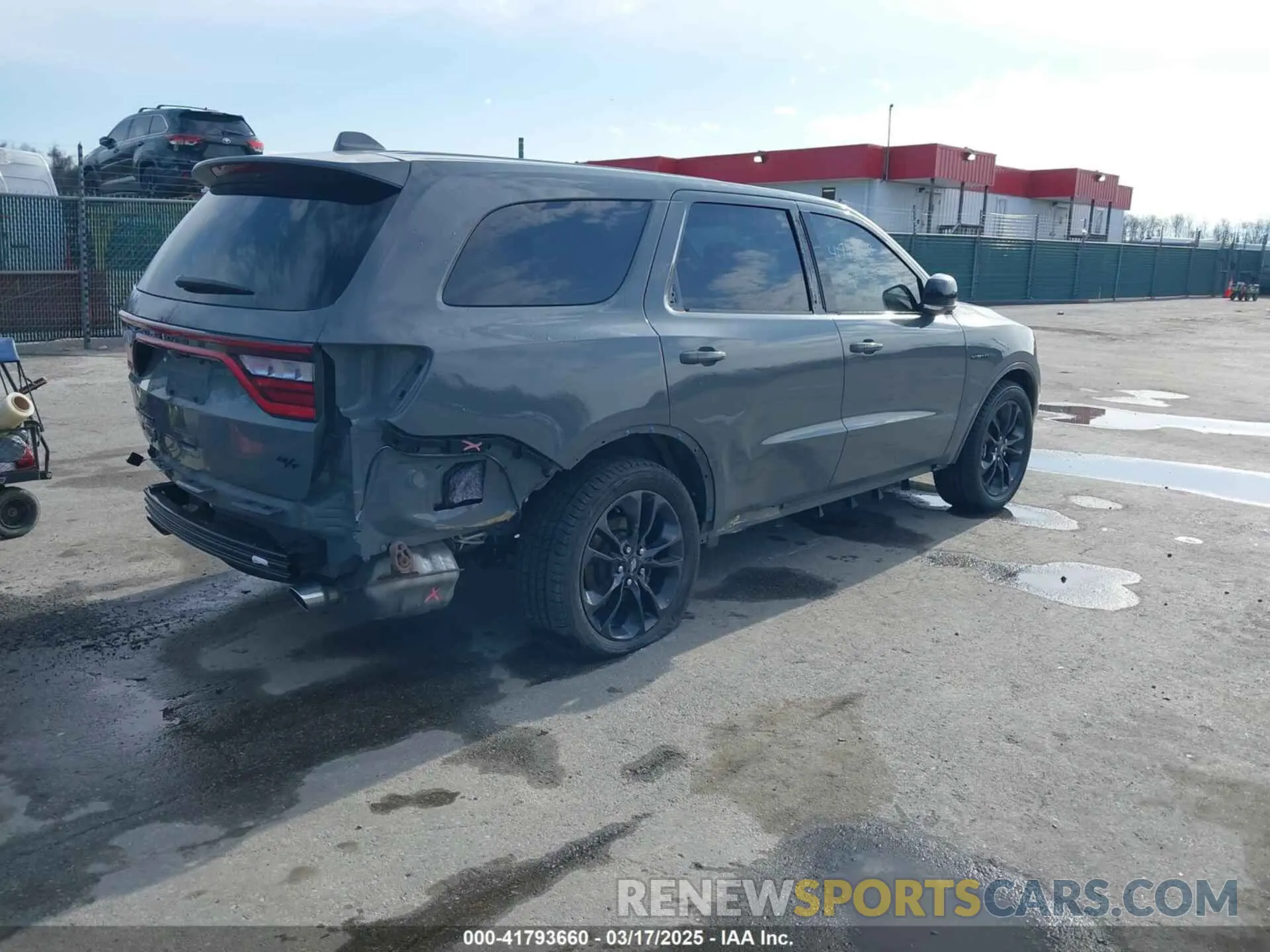 4 Photograph of a damaged car 1C4SDJCT7NC220945 DODGE DURANGO 2022